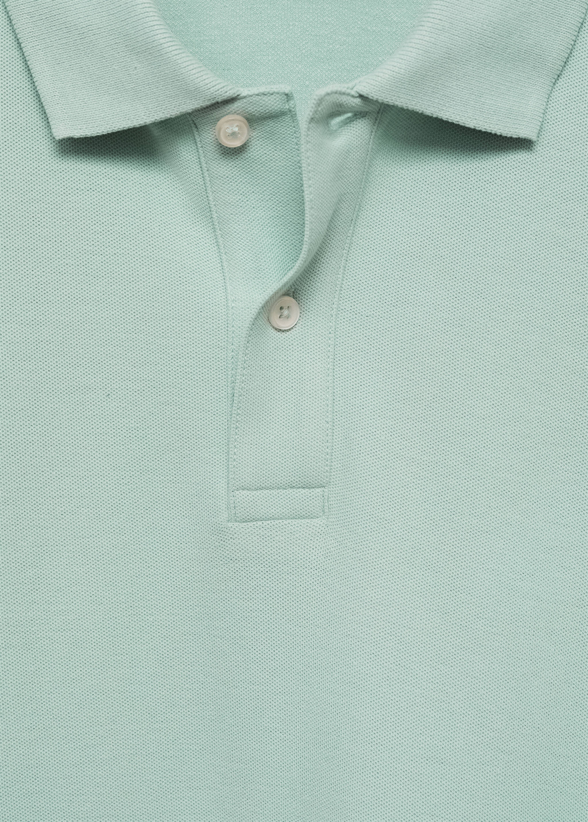 Polo 100 % piqué de coton - Détail de l'article 8