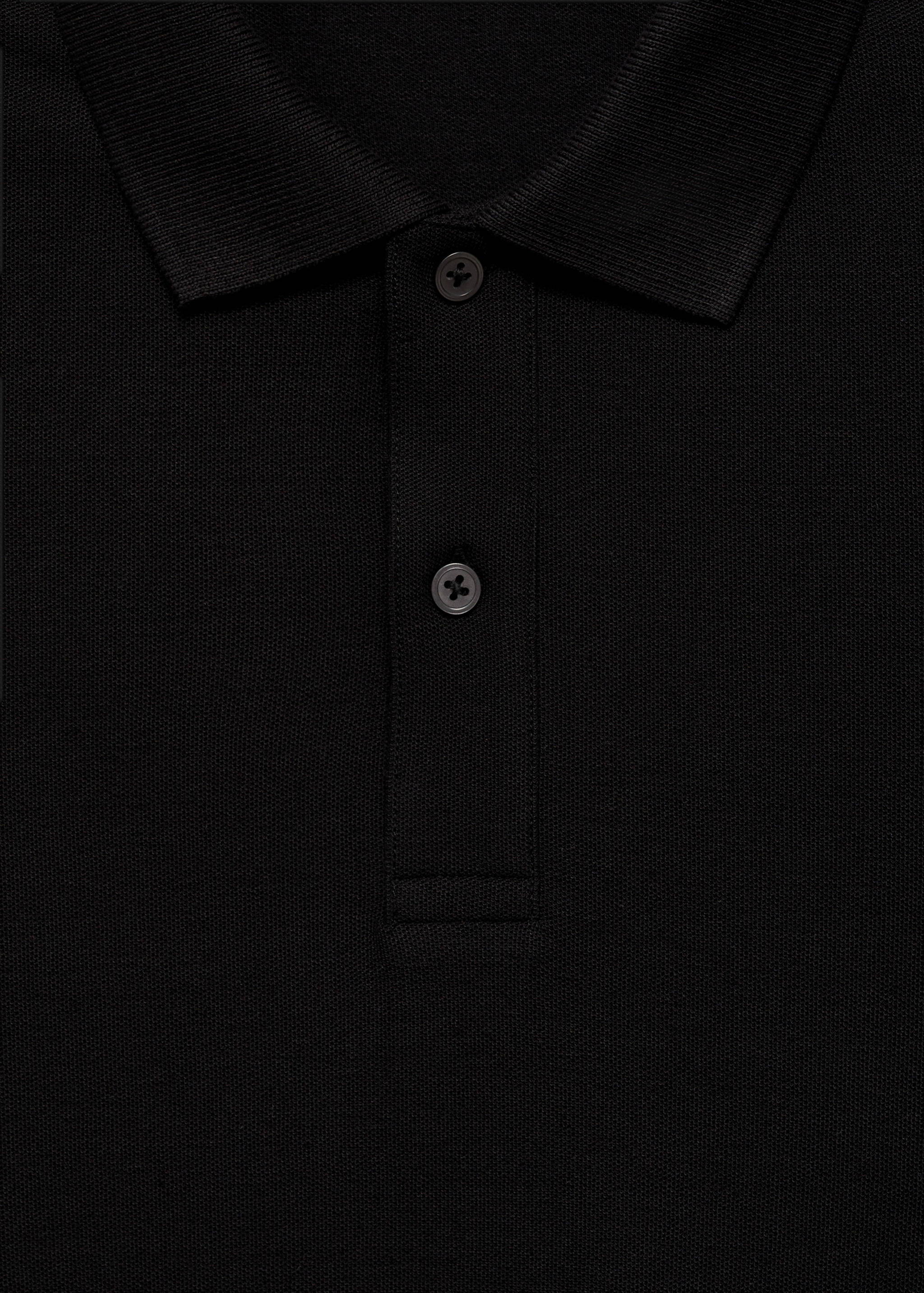 Polo 100 % piqué de coton - Détail de l'article 8