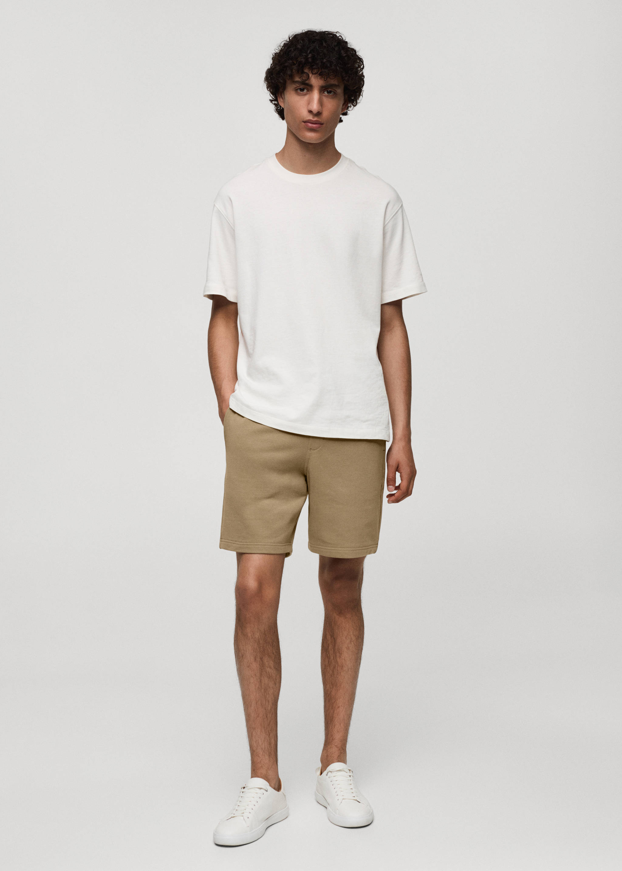 Bermudas jogger algodón - Plano general