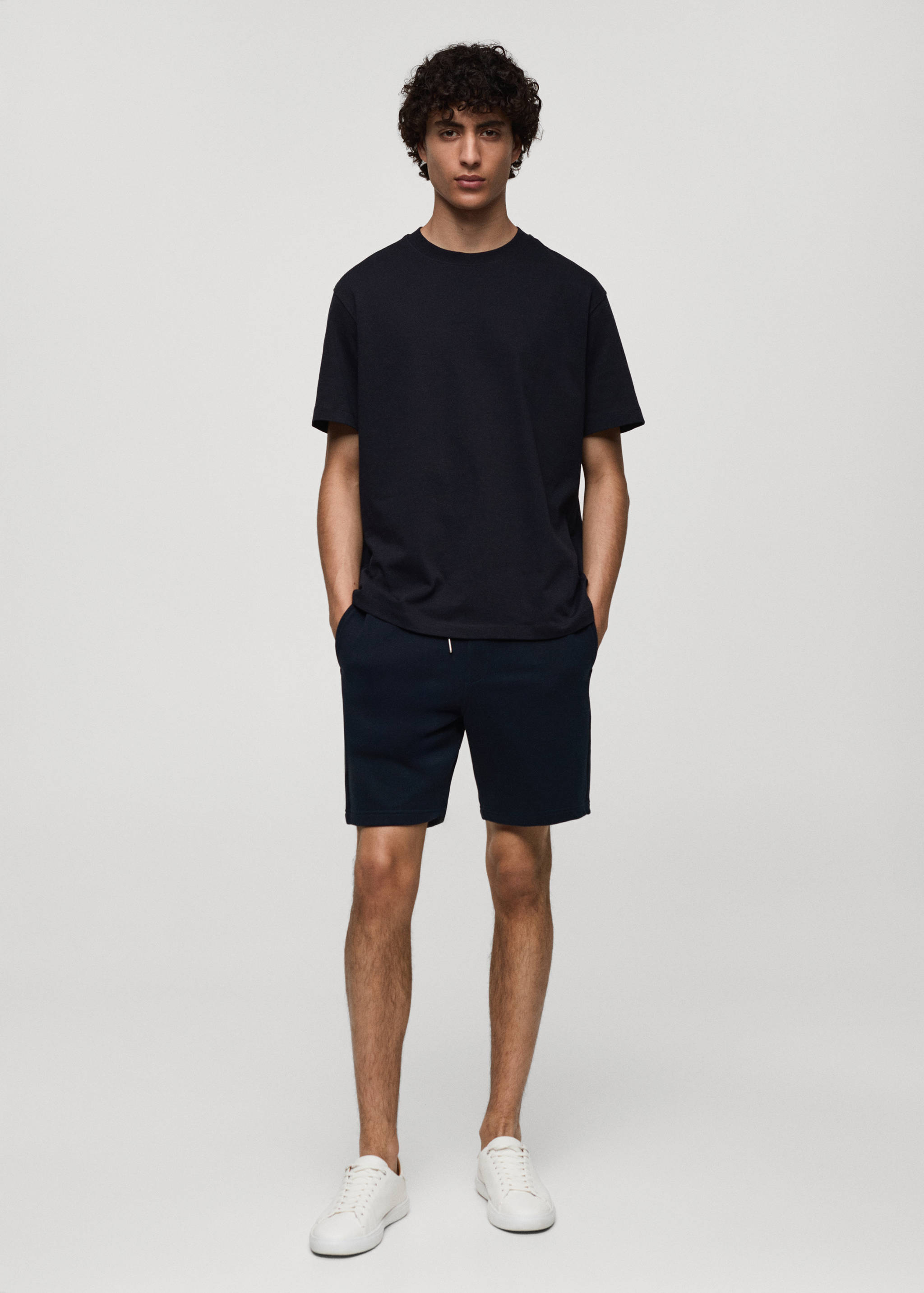 Bermudas jogger algodón - Plano general