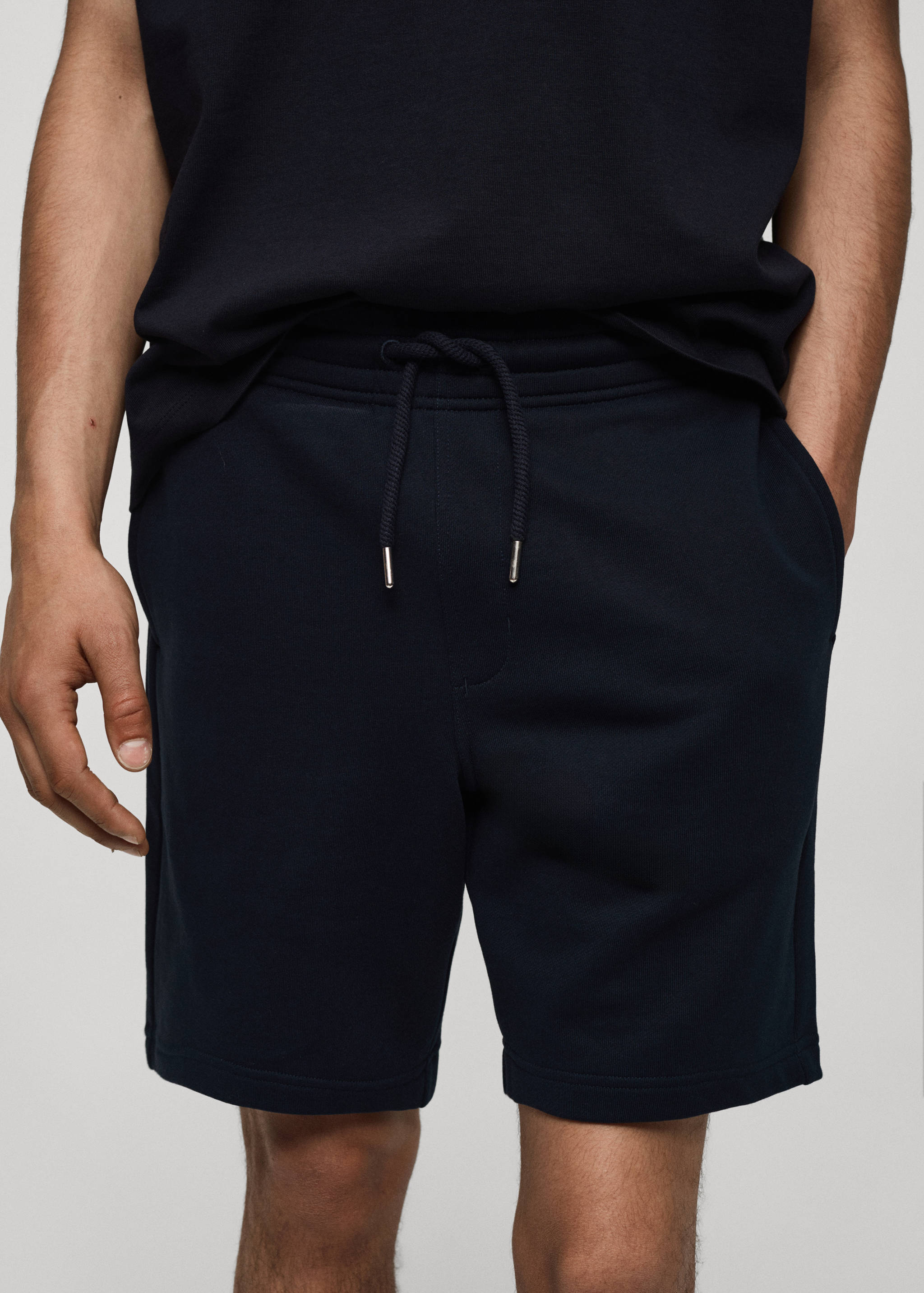 Bermudas jogger algodón - Detalle del artículo 1