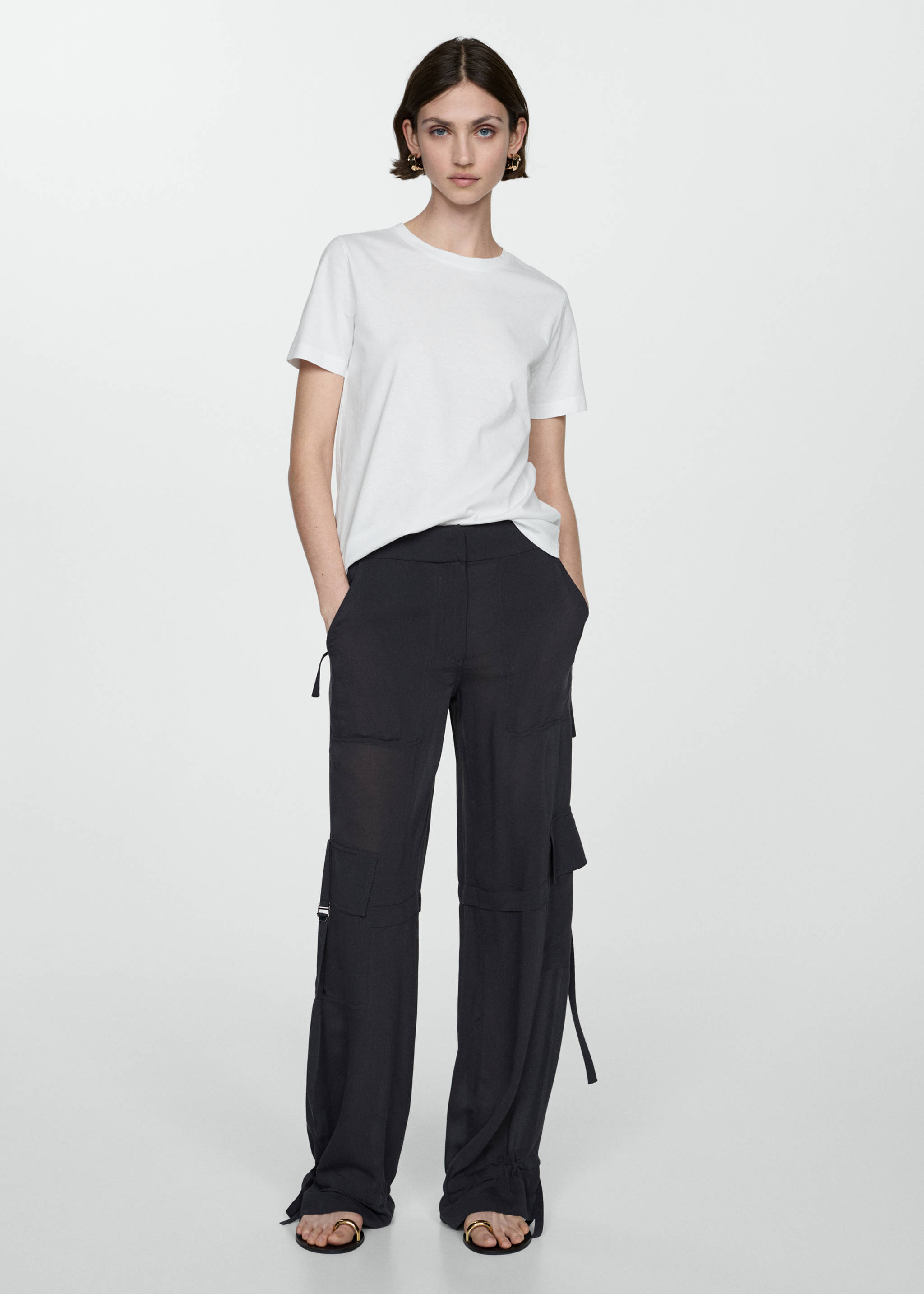 Short-sleeved cotton t-shirt - General plane