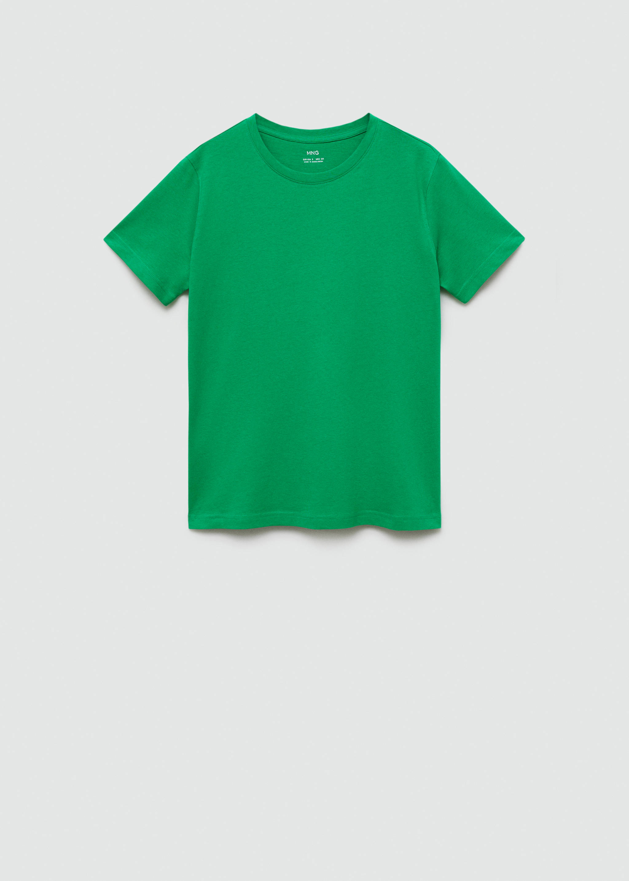 Short-sleeved cotton t-shirt - Article without model