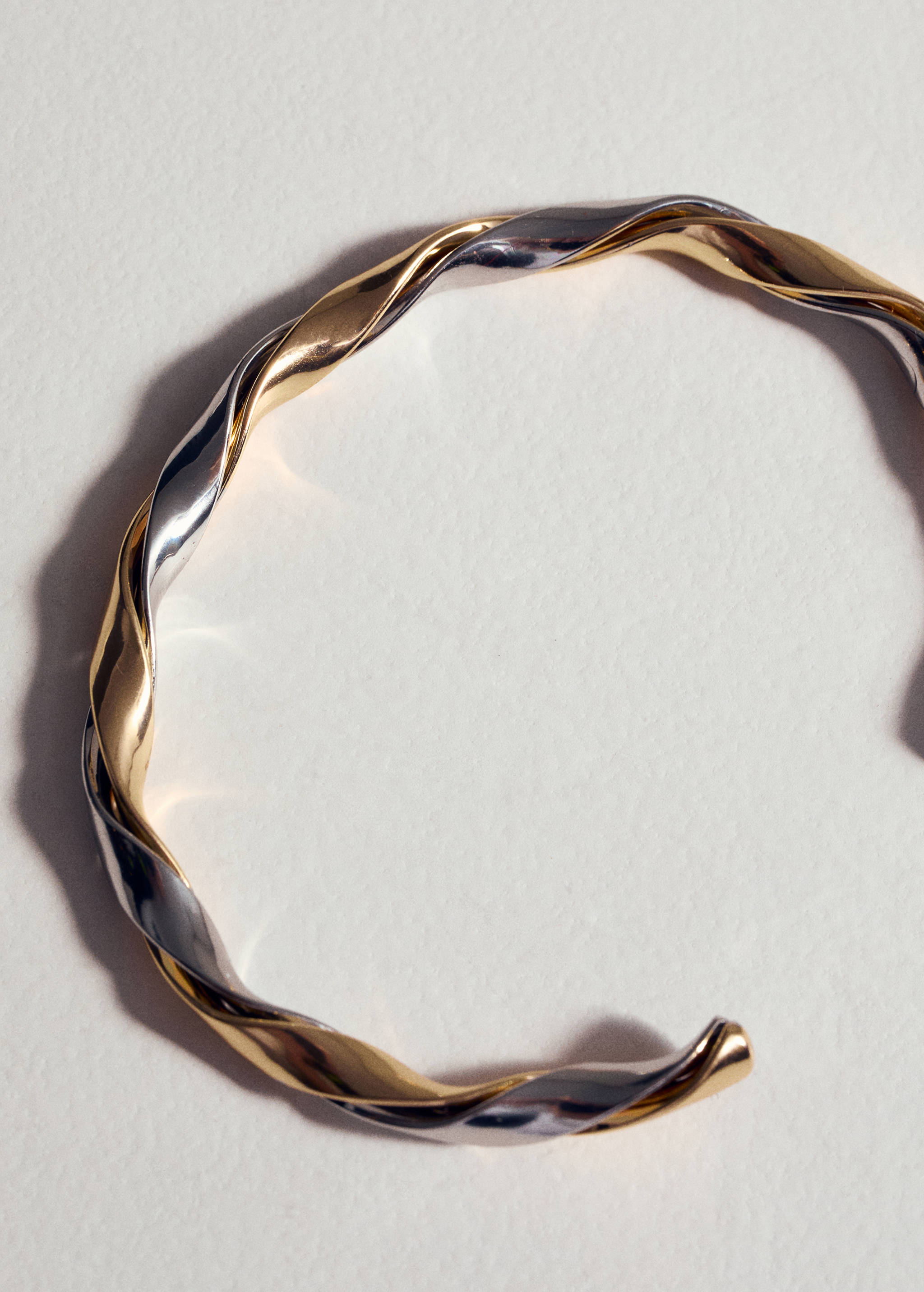 Неровный комбинированный браслет - Деталь изделия 5