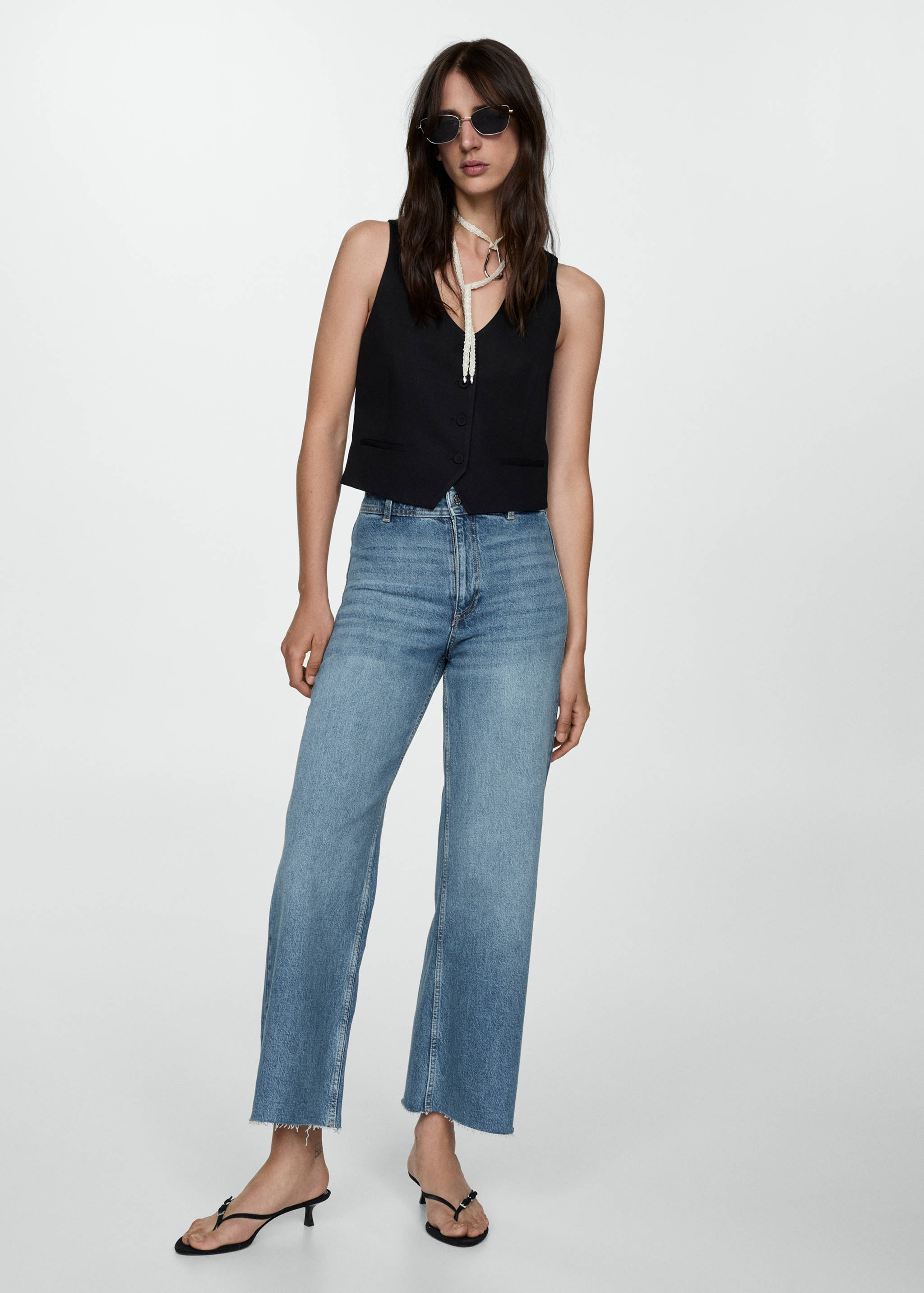 Catherin culotte high-rise jeans - General plane
