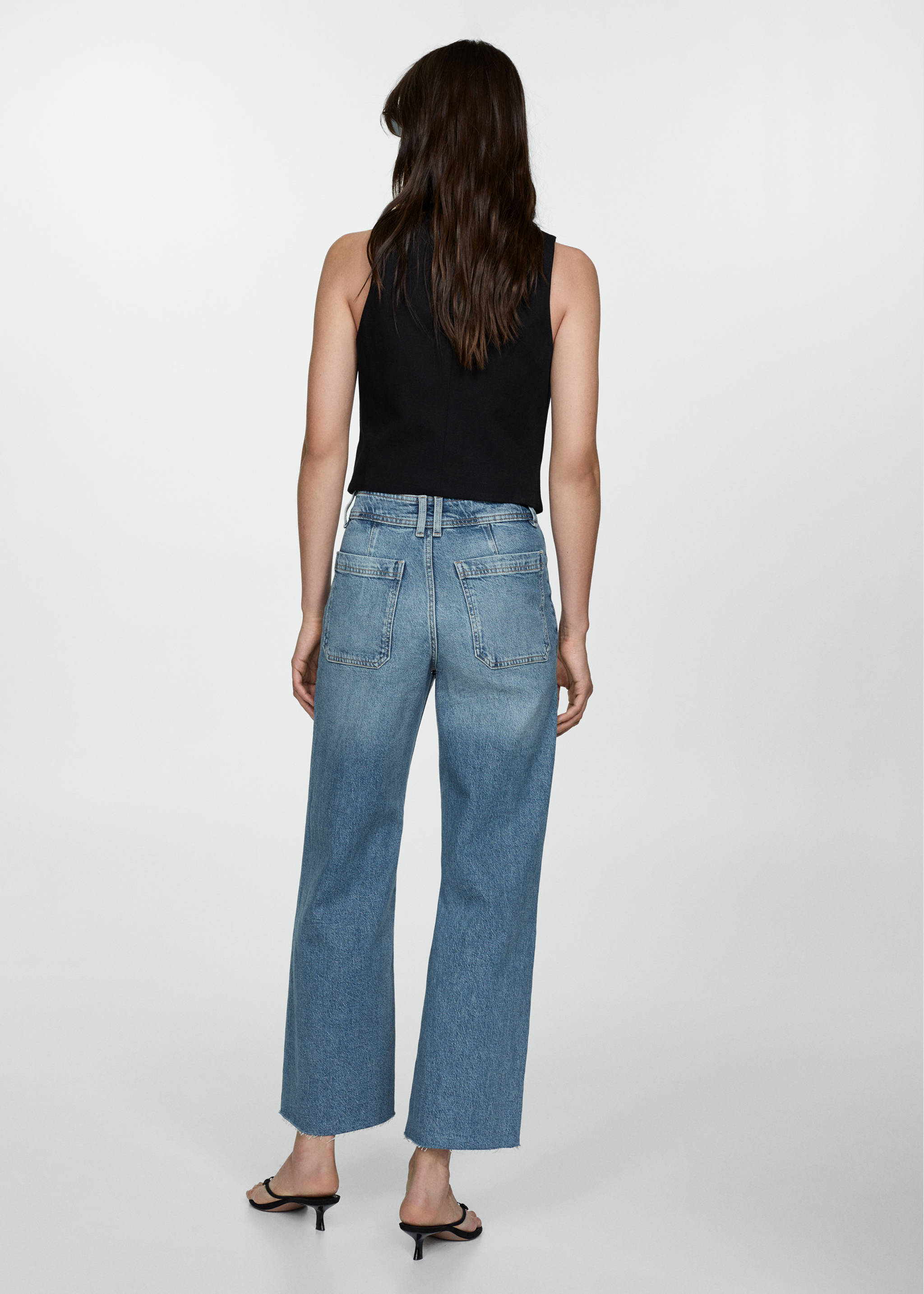 Catherin culotte high-rise jeans - Reverse of the article