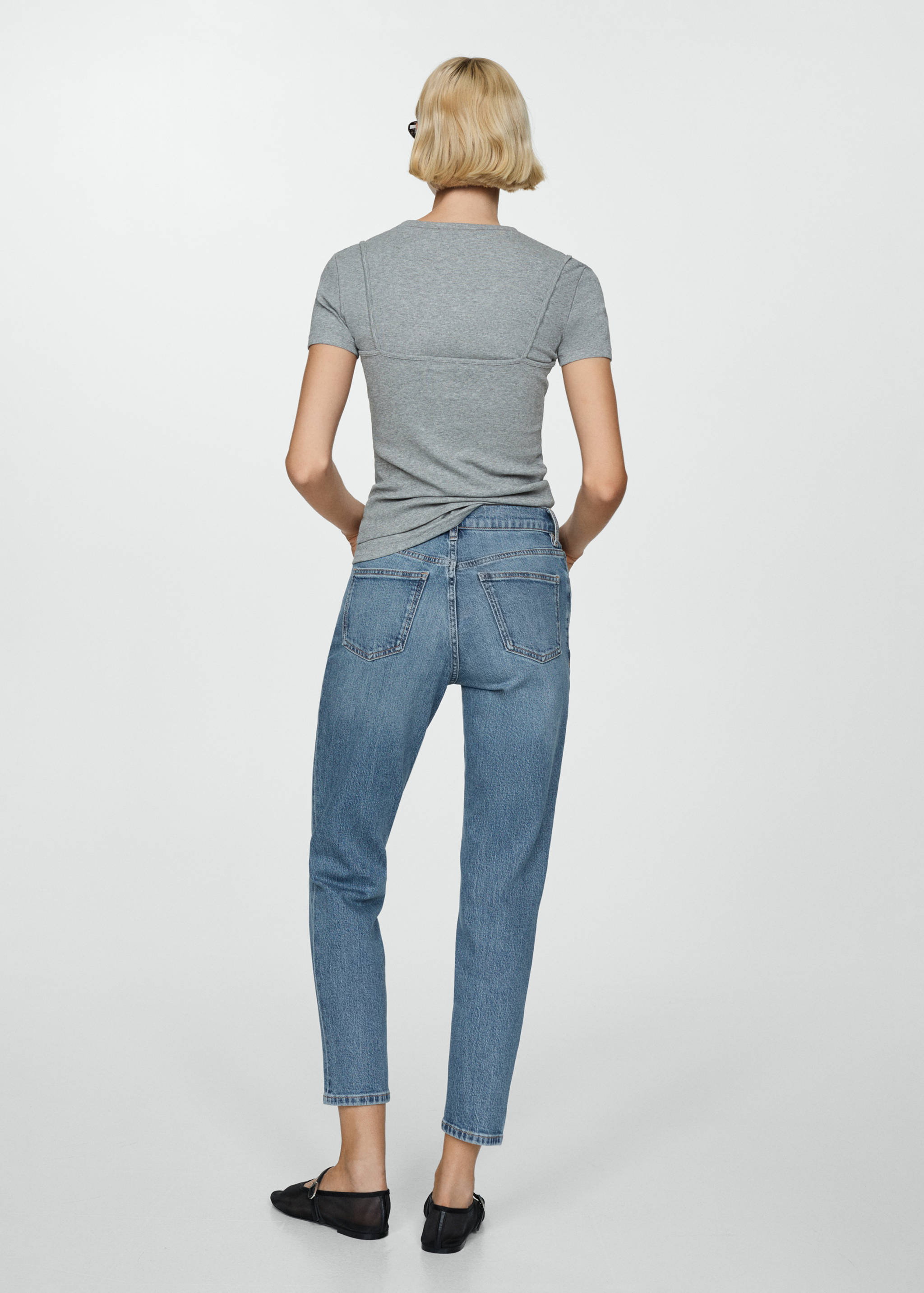 Newmom comfort high-rise jeans - Reverse of the article
