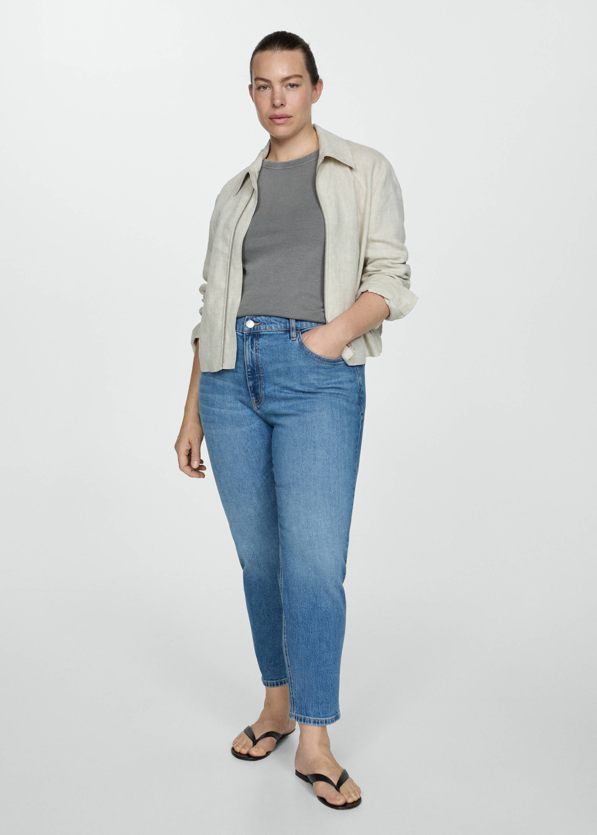 Newmom comfort high-rise jeans - Details of the article 3
