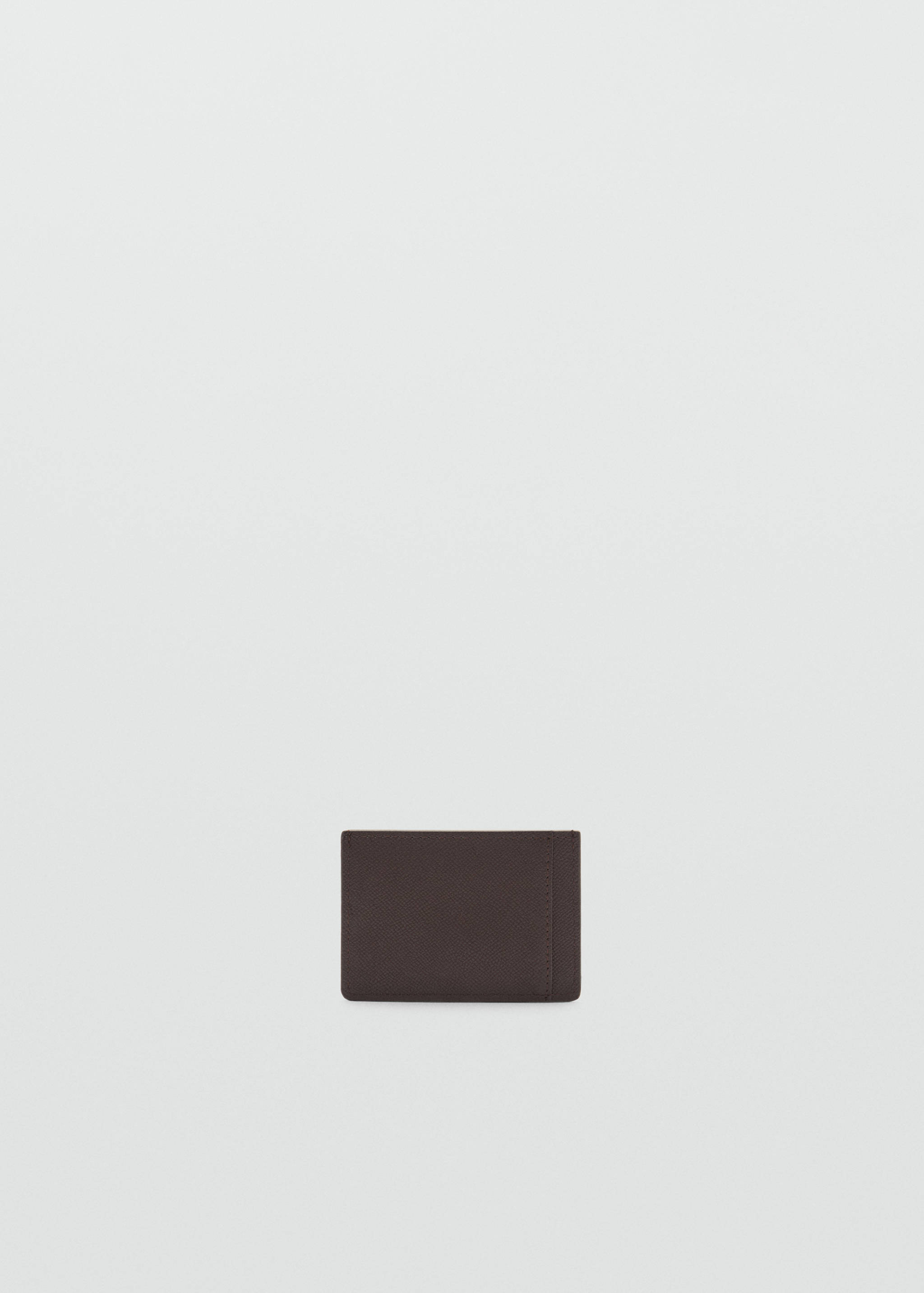 Anti-contactless peaked card holder - Medium plane