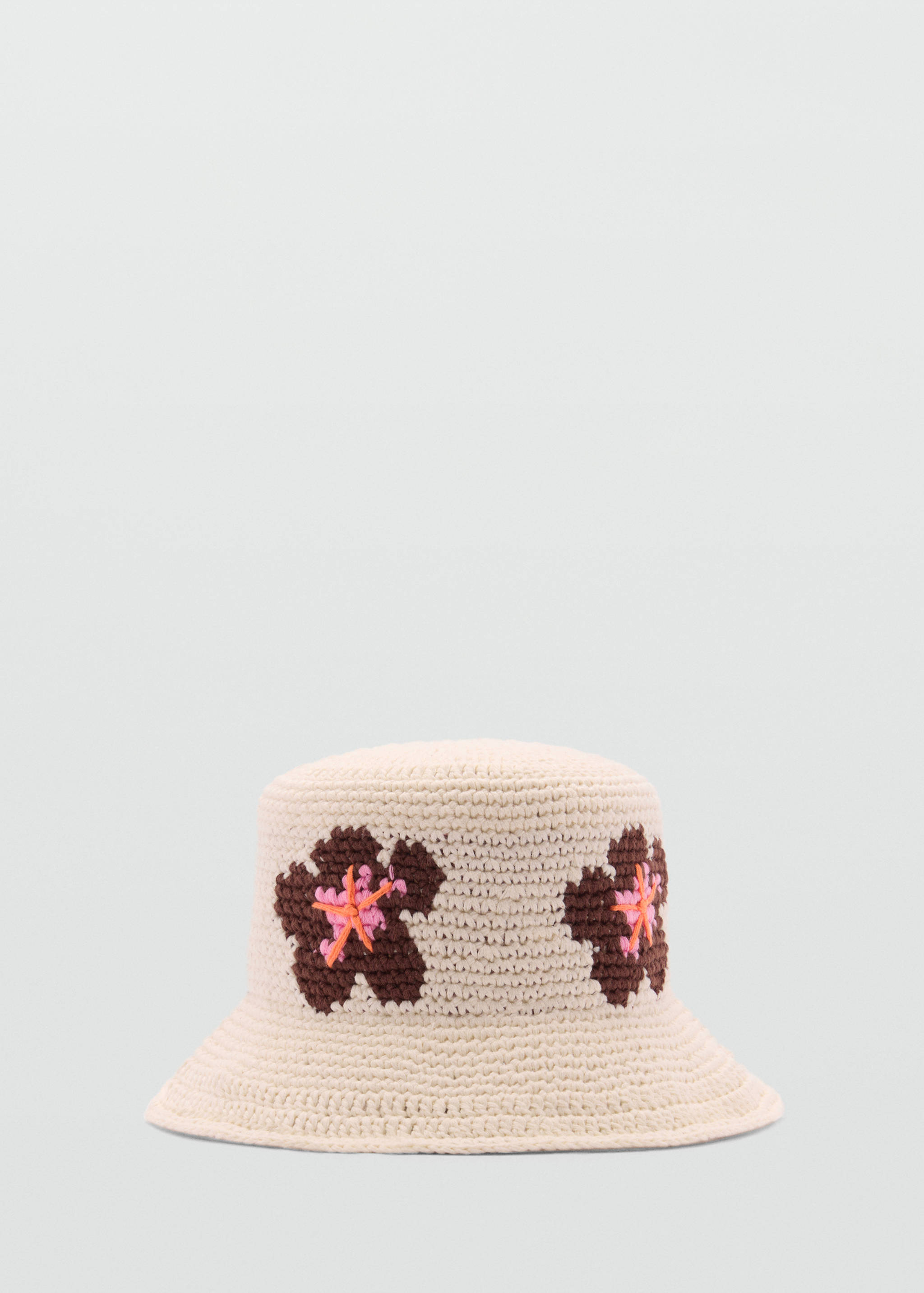 Crochet flower hat - Article without model