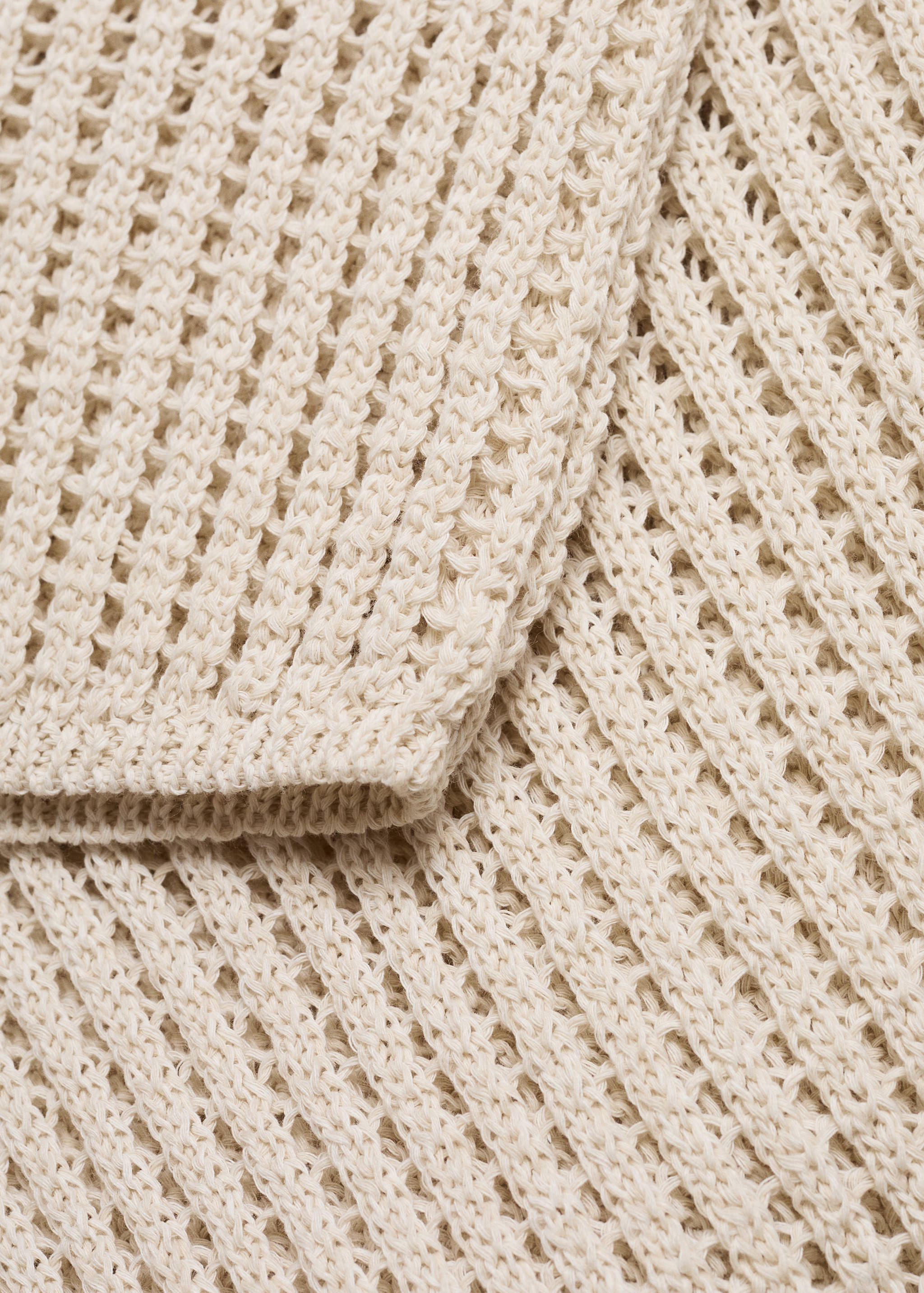 Floral knitted maxi-dress - Details of the article 0