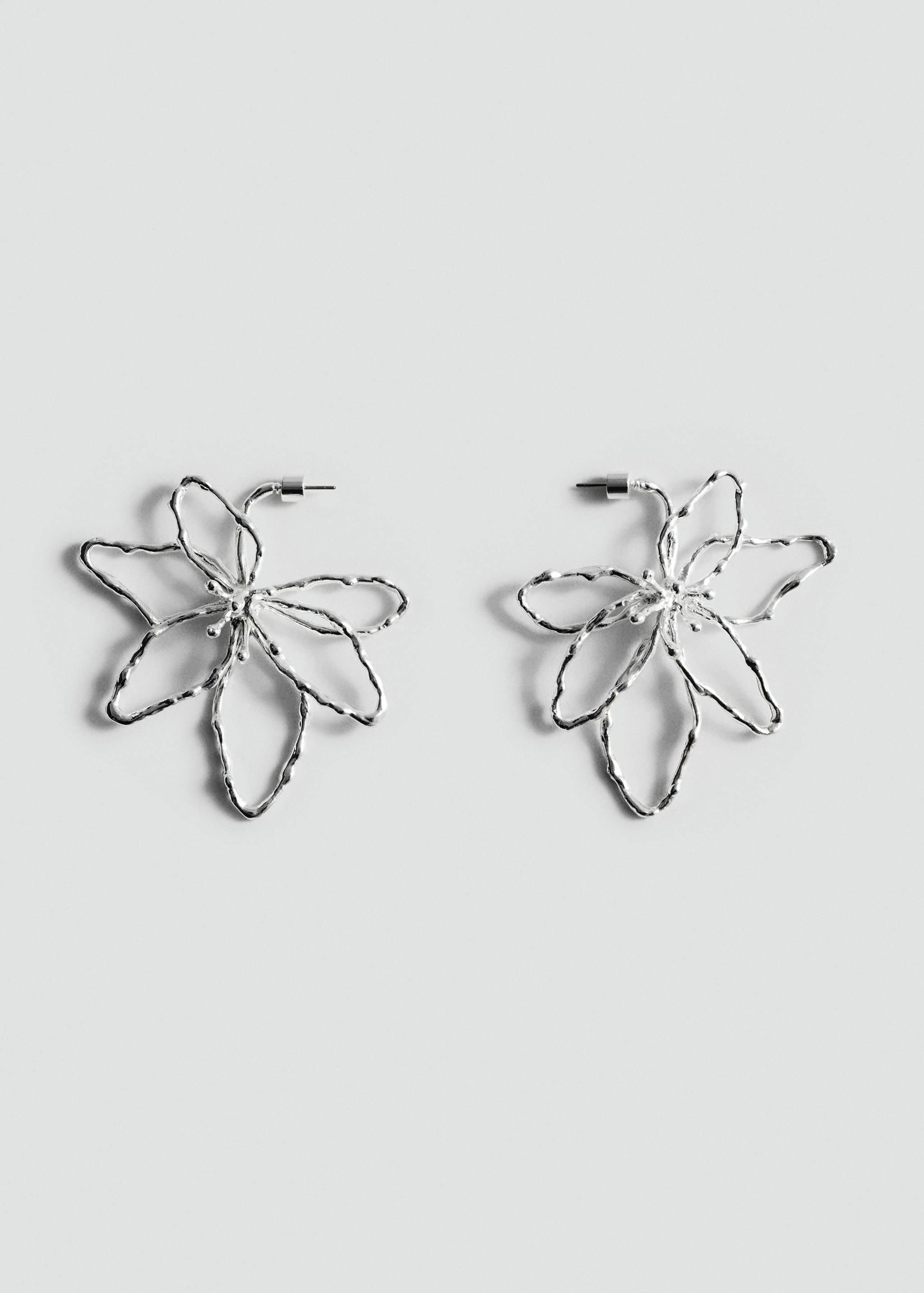 Maxi flower earrings - Article without model
