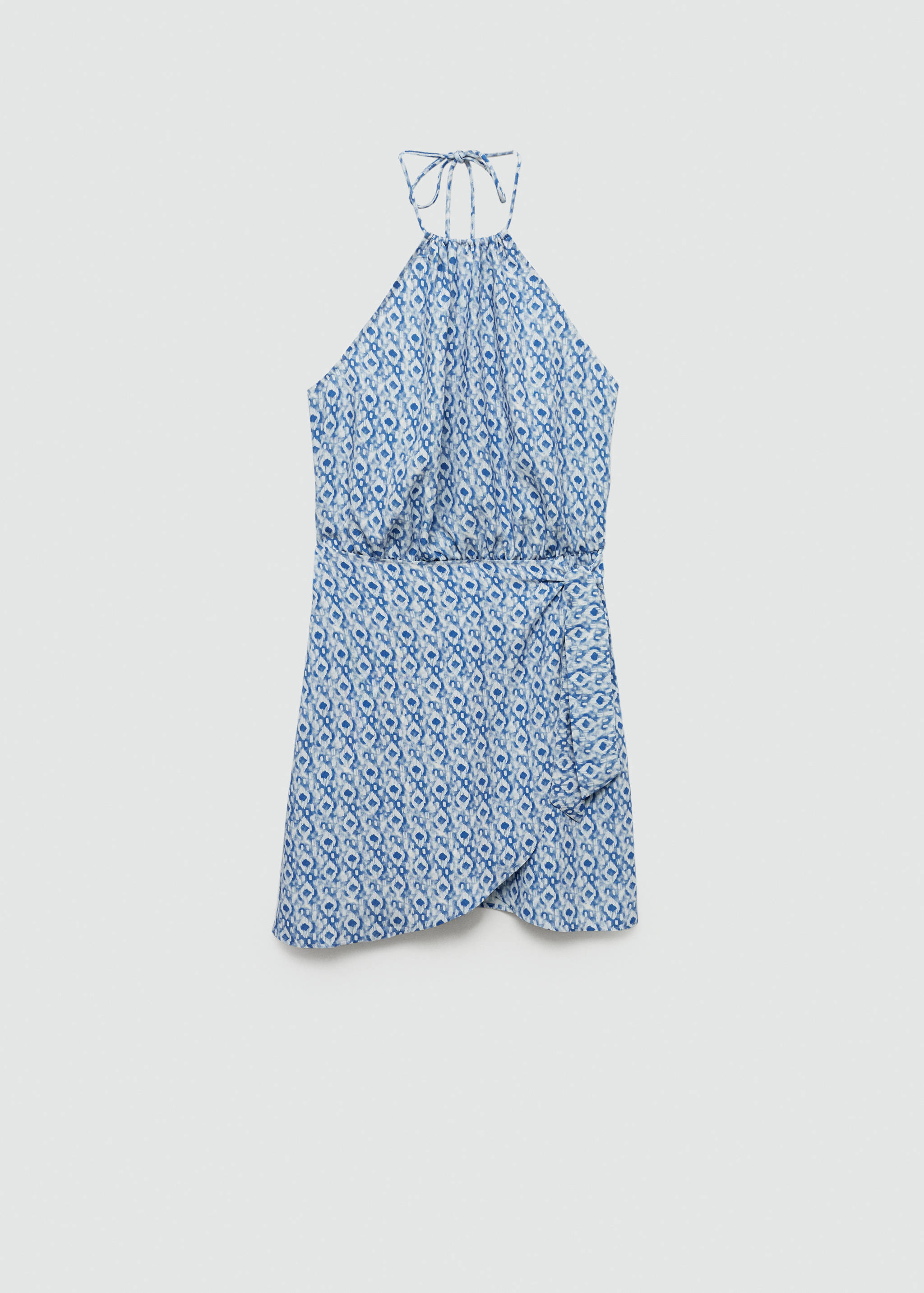 فستان شورت عليه طباعة - منتج دون نموذج