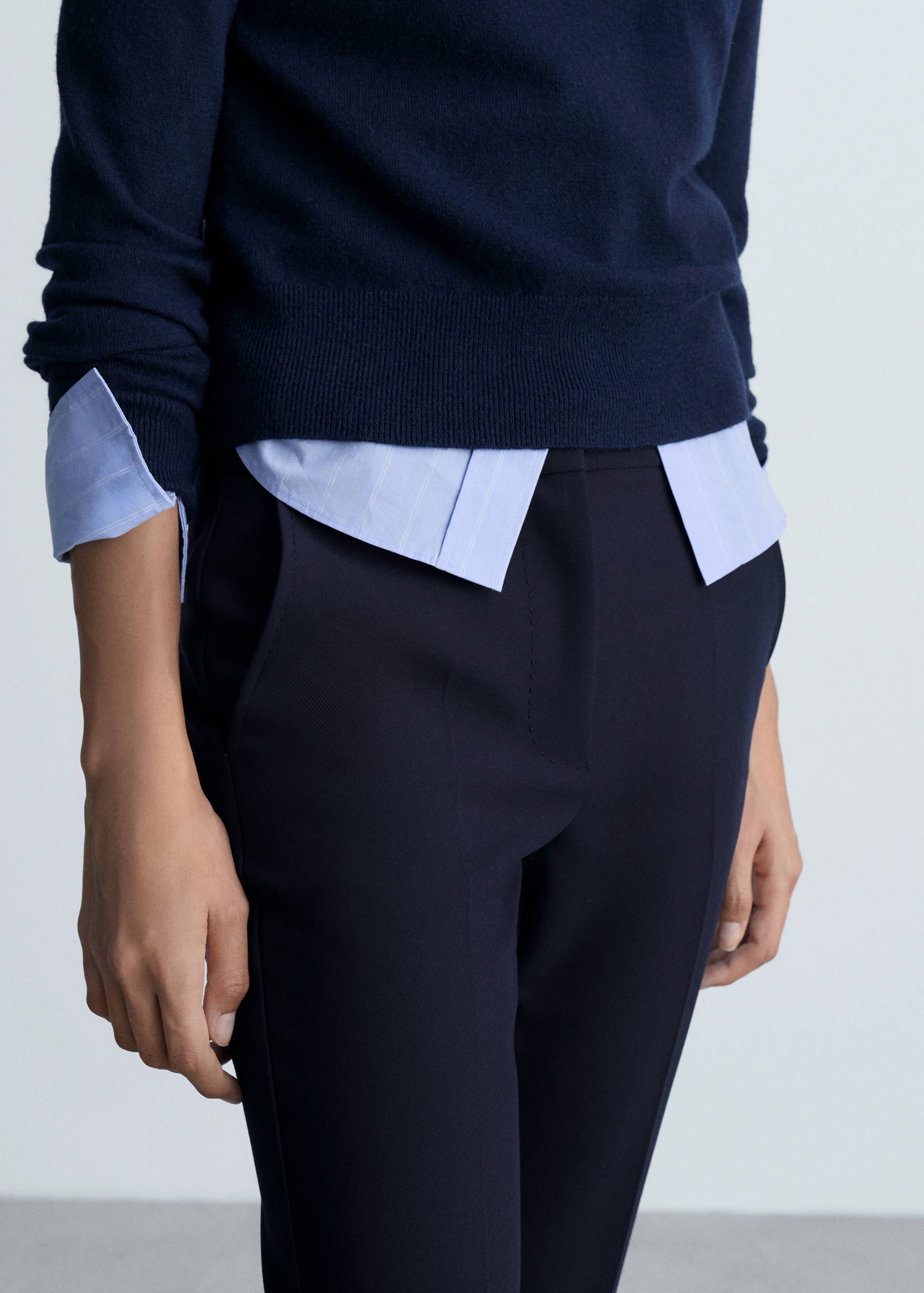 Pantalón recto pinzas - Detalle del artículo 6