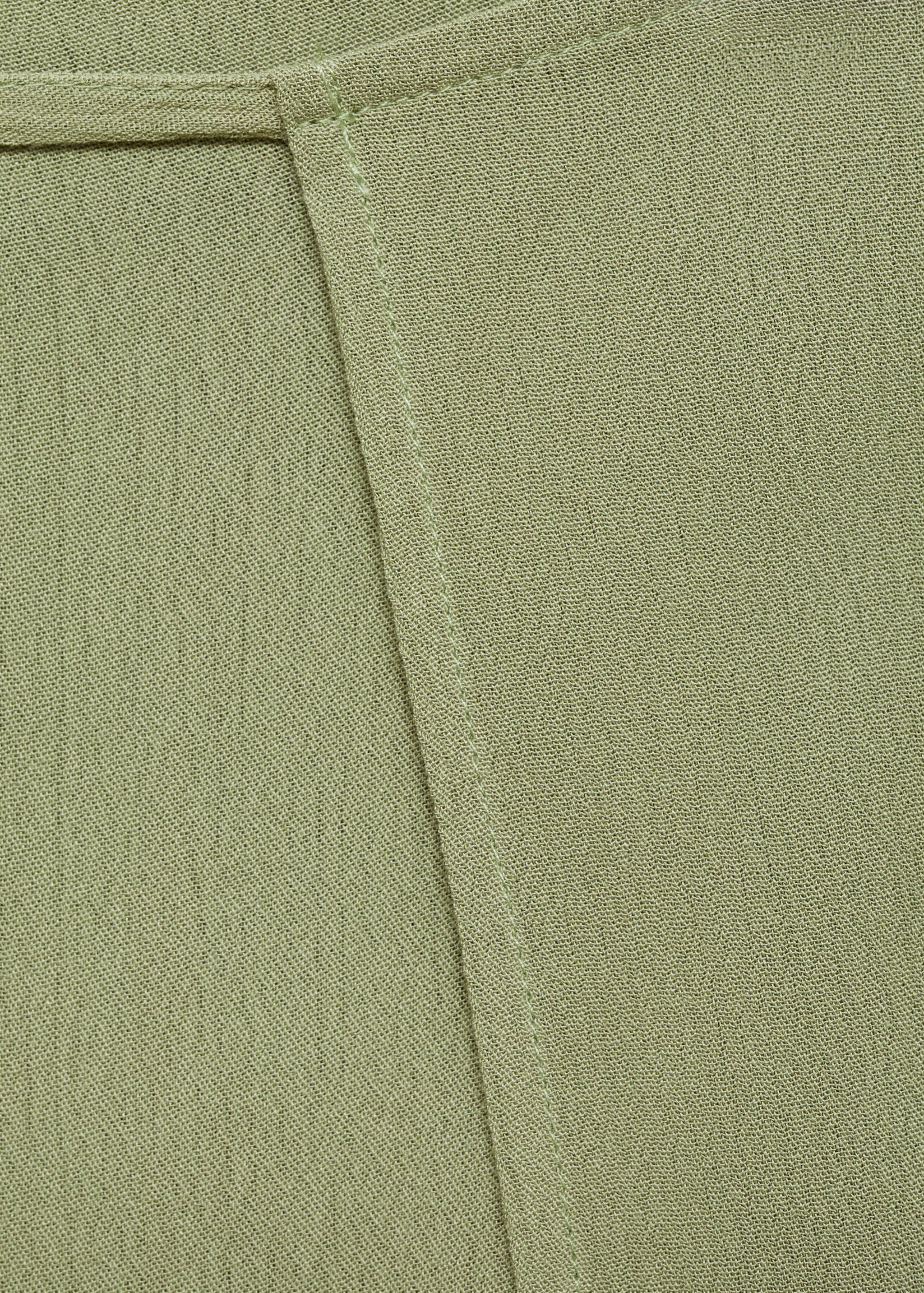 Palazzo trousers with openings - Details of the article 0