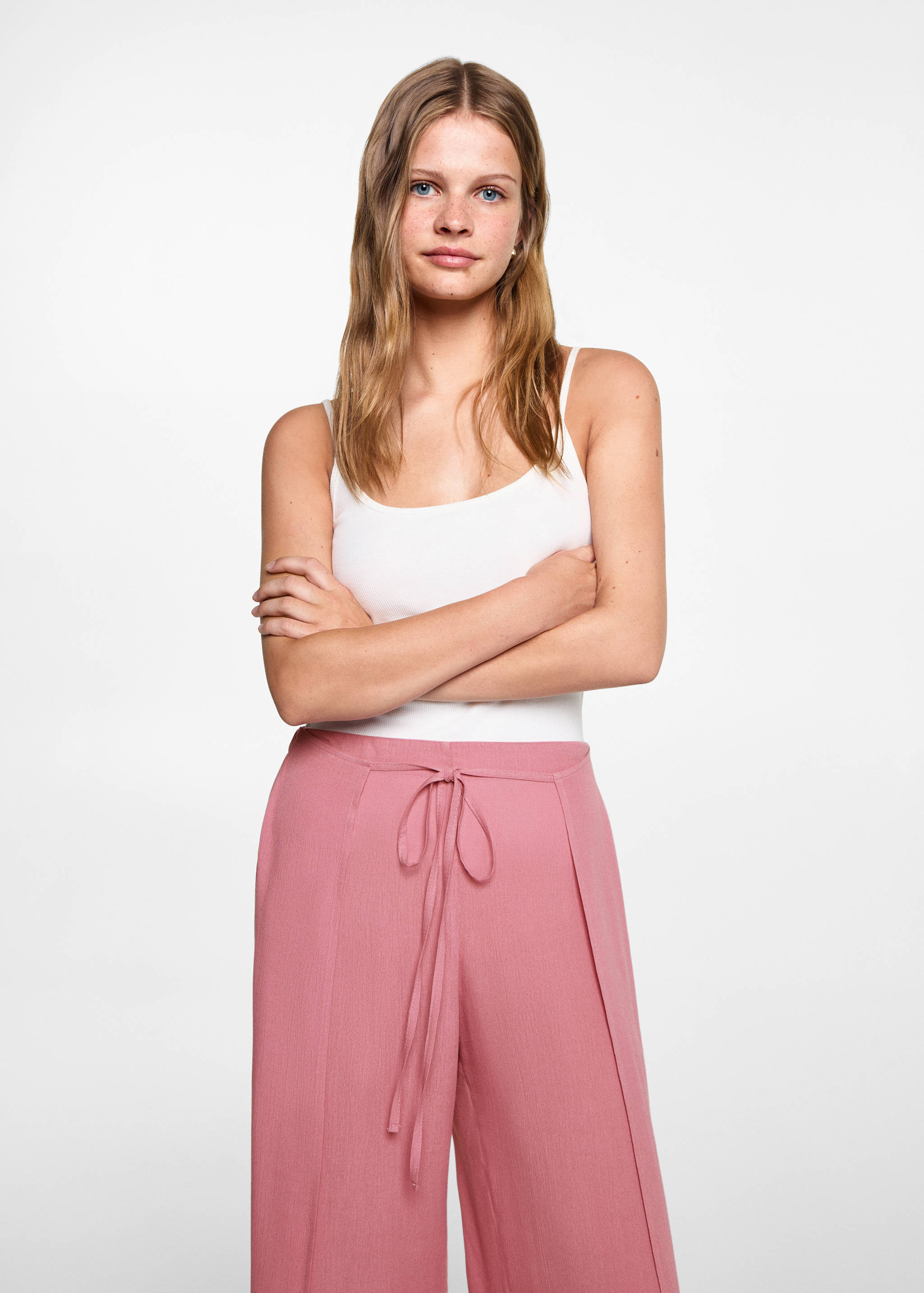 Palazzo trousers with openings - Details of the article 1