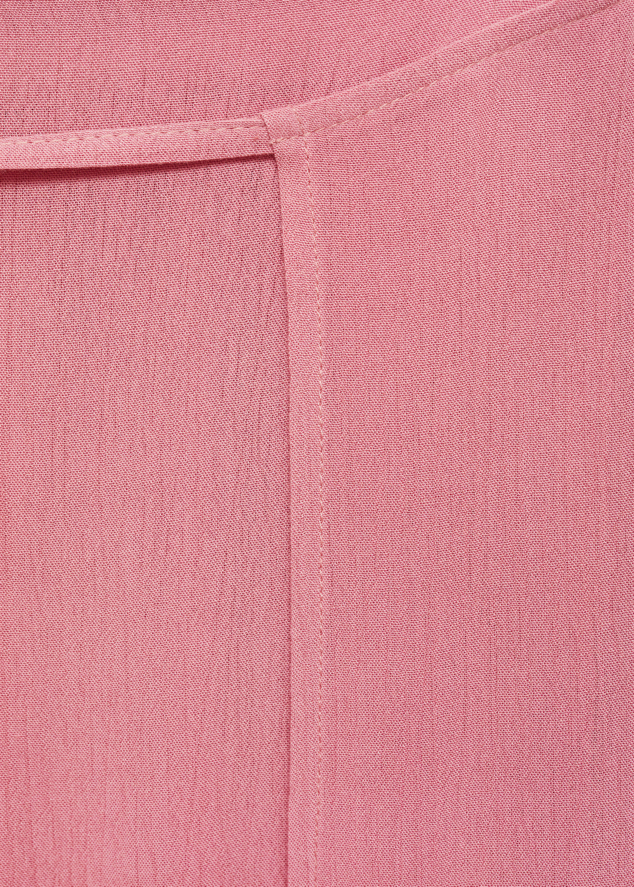 Palazzo trousers with openings - Details of the article 0