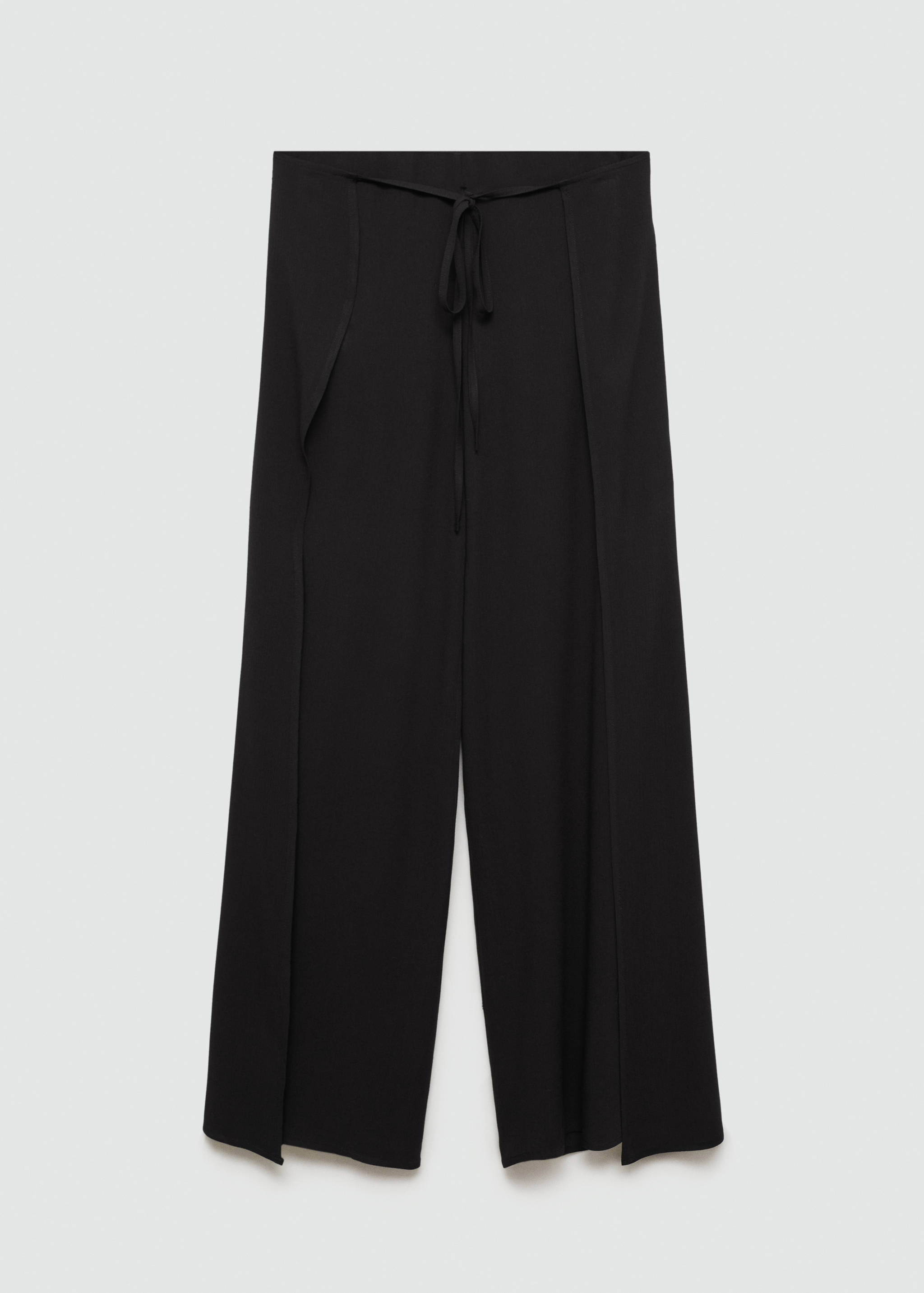 Palazzo trousers with openings - Article without model