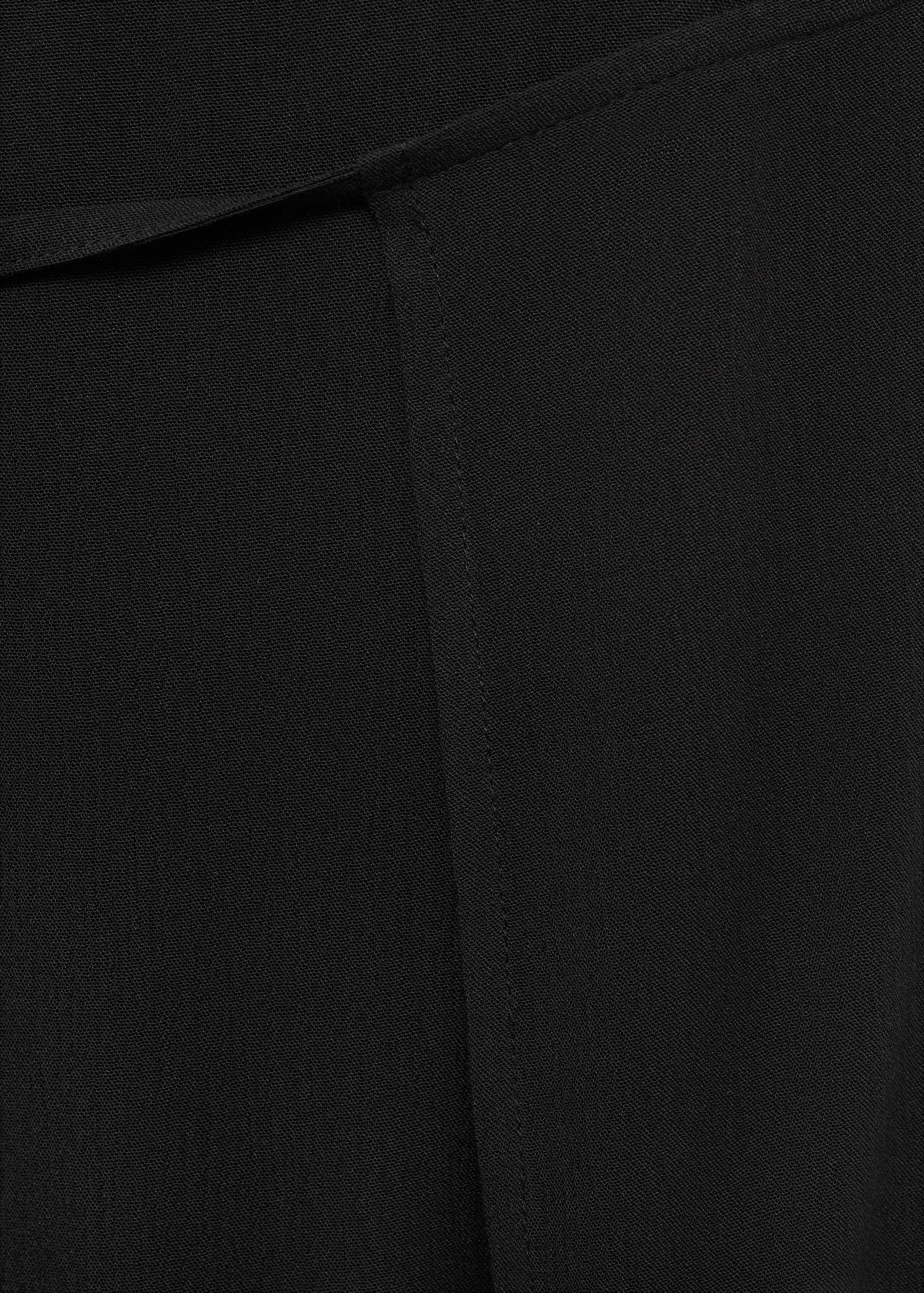 Palazzo trousers with openings - Details of the article 0