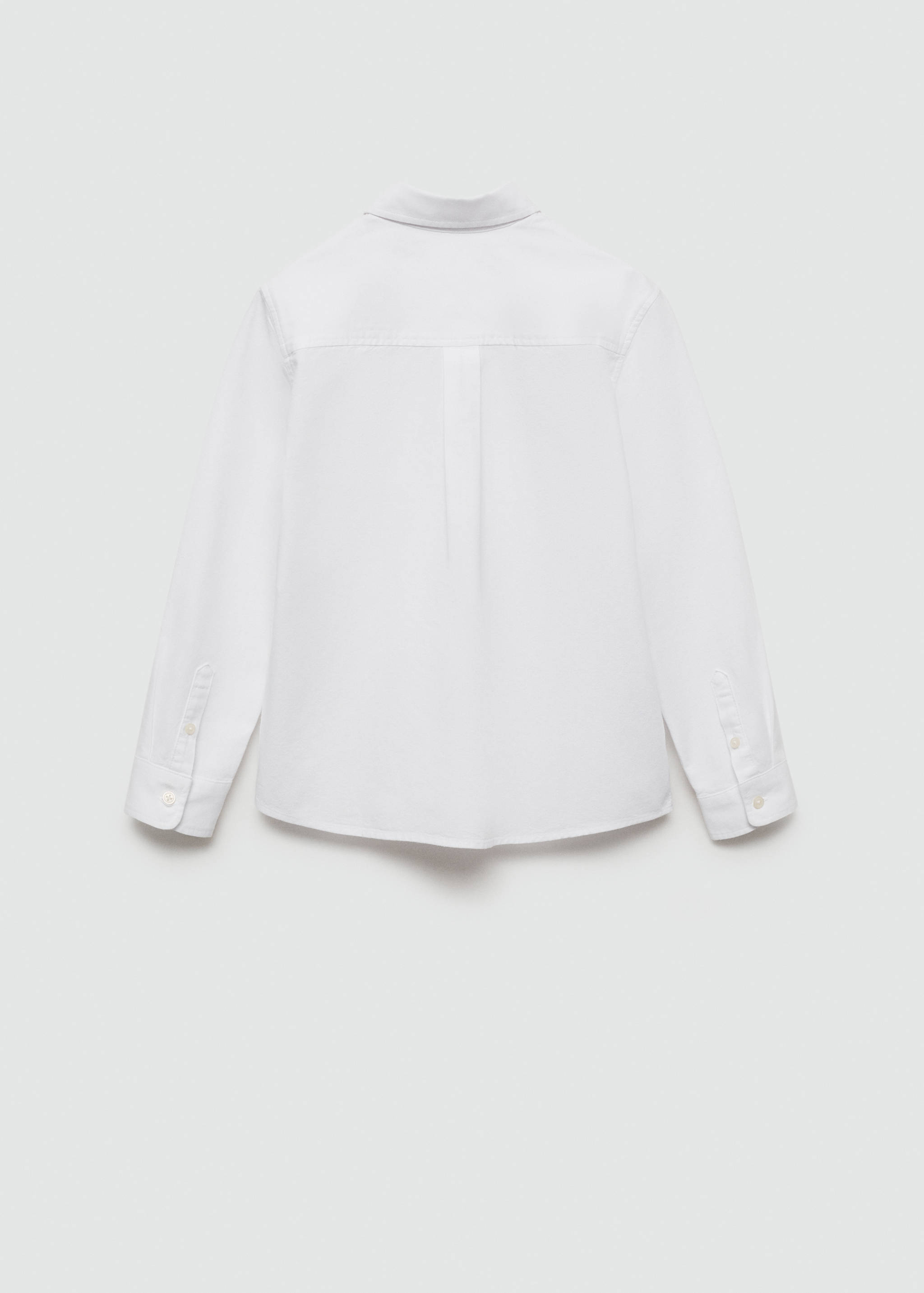 Oxford cotton shirt - Reverse of the article