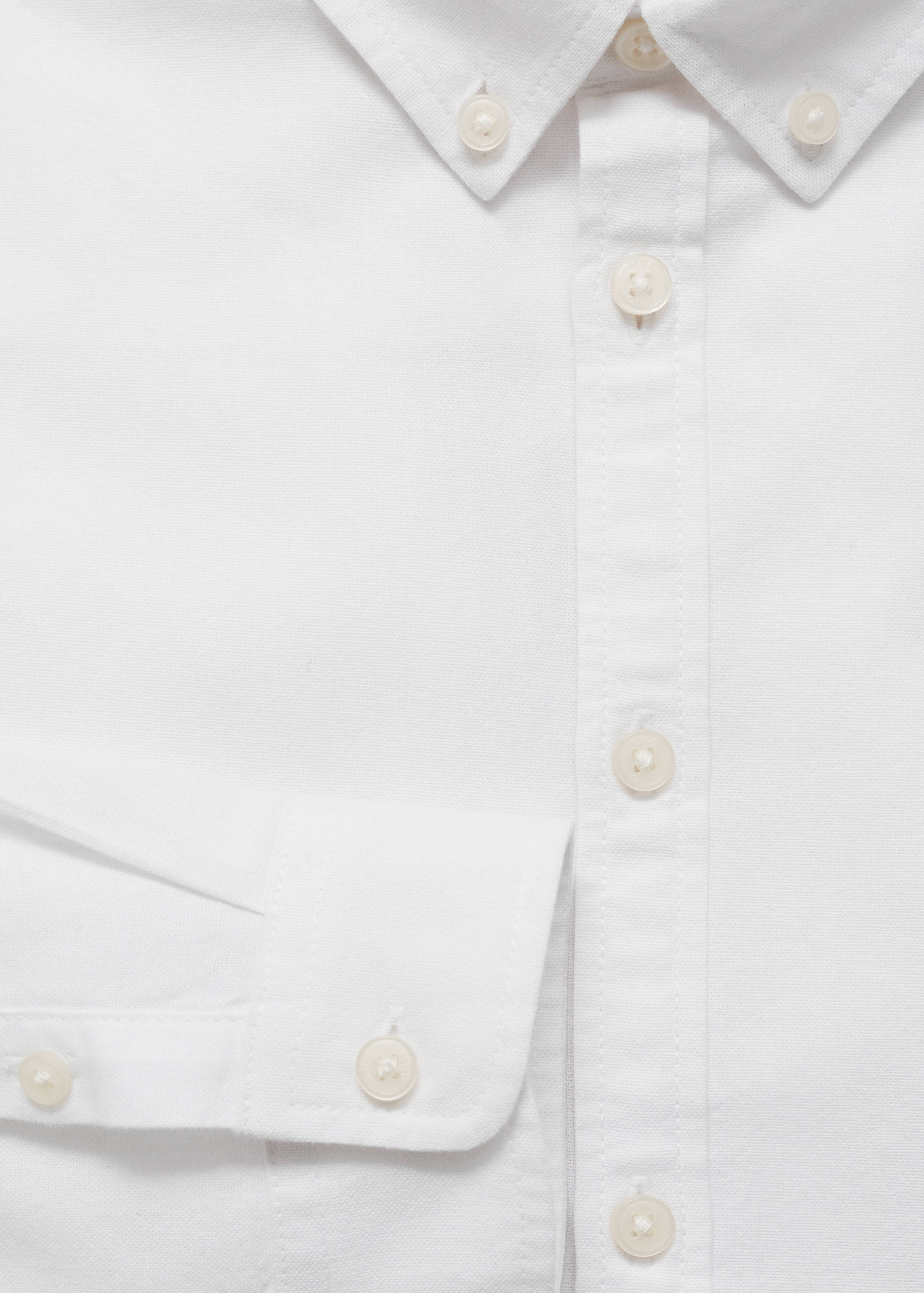 Oxford cotton shirt - Details of the article 0