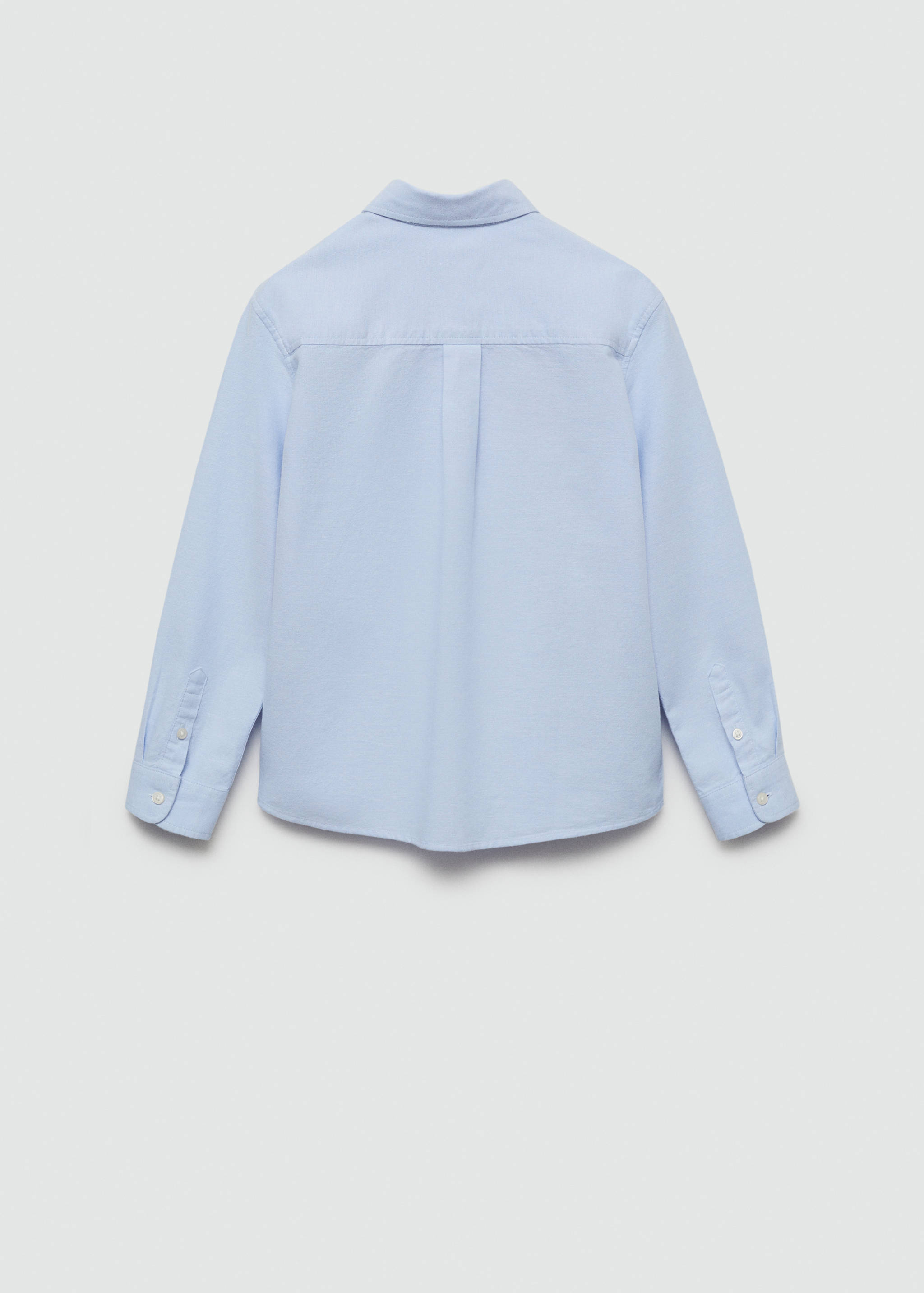 Oxford cotton shirt - Reverse of the article