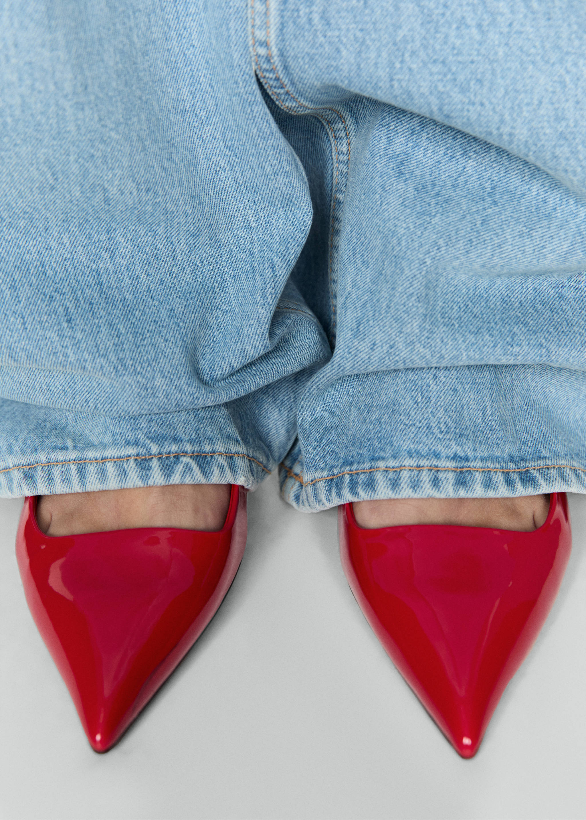 Patent-effect stiletto-heel shoes - Details of the article 9