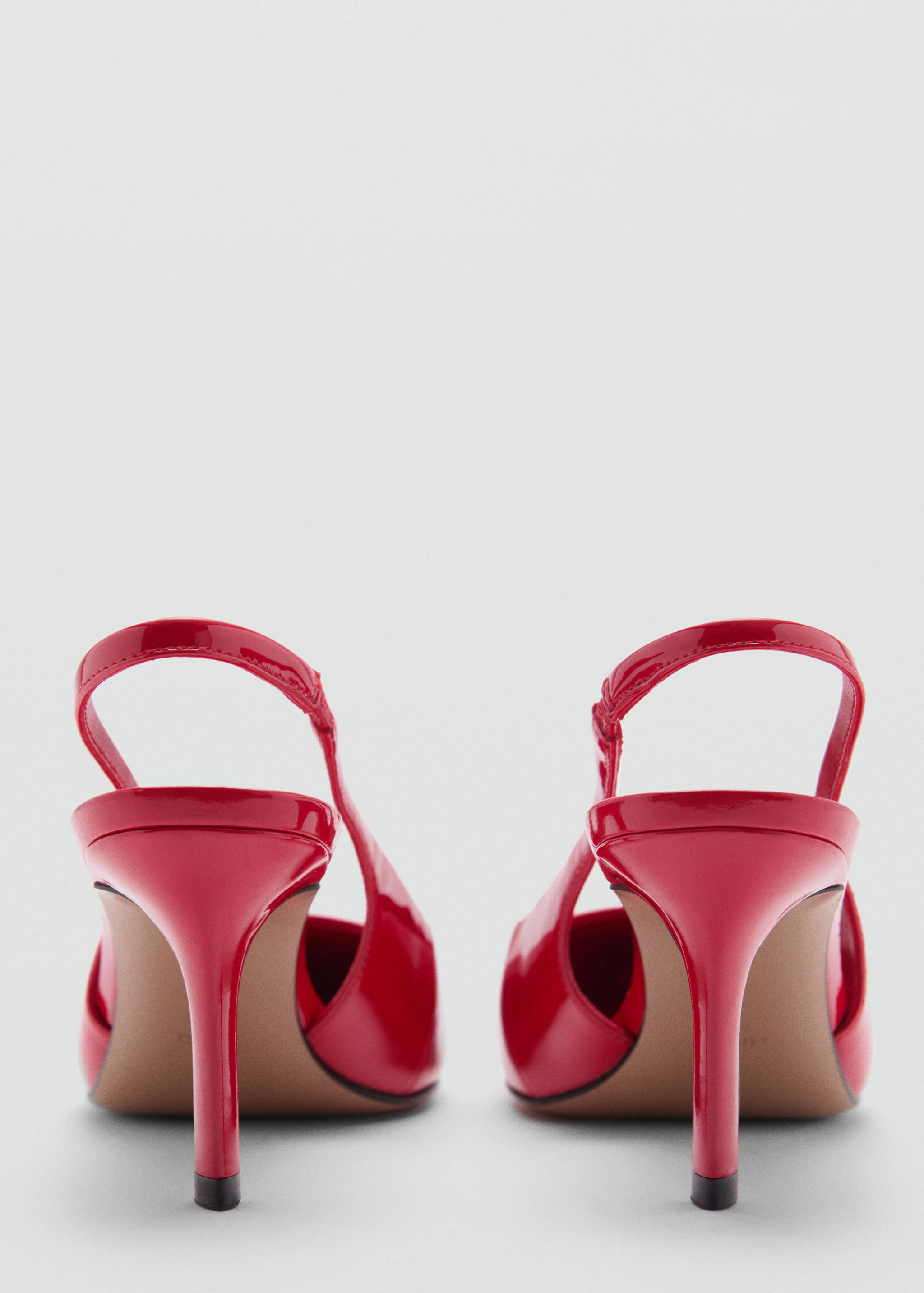 Patent-effect stiletto-heel shoes - Details of the article 1