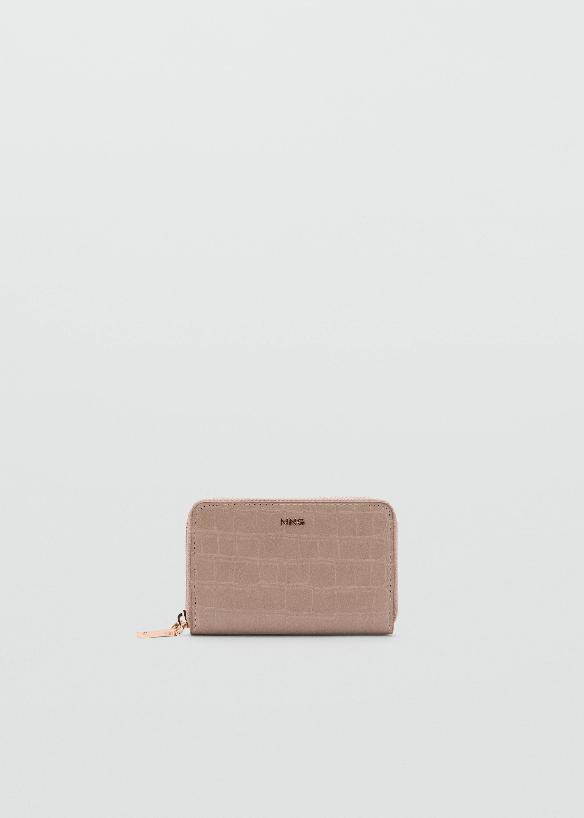 Crocodile-effect purse - Article without model