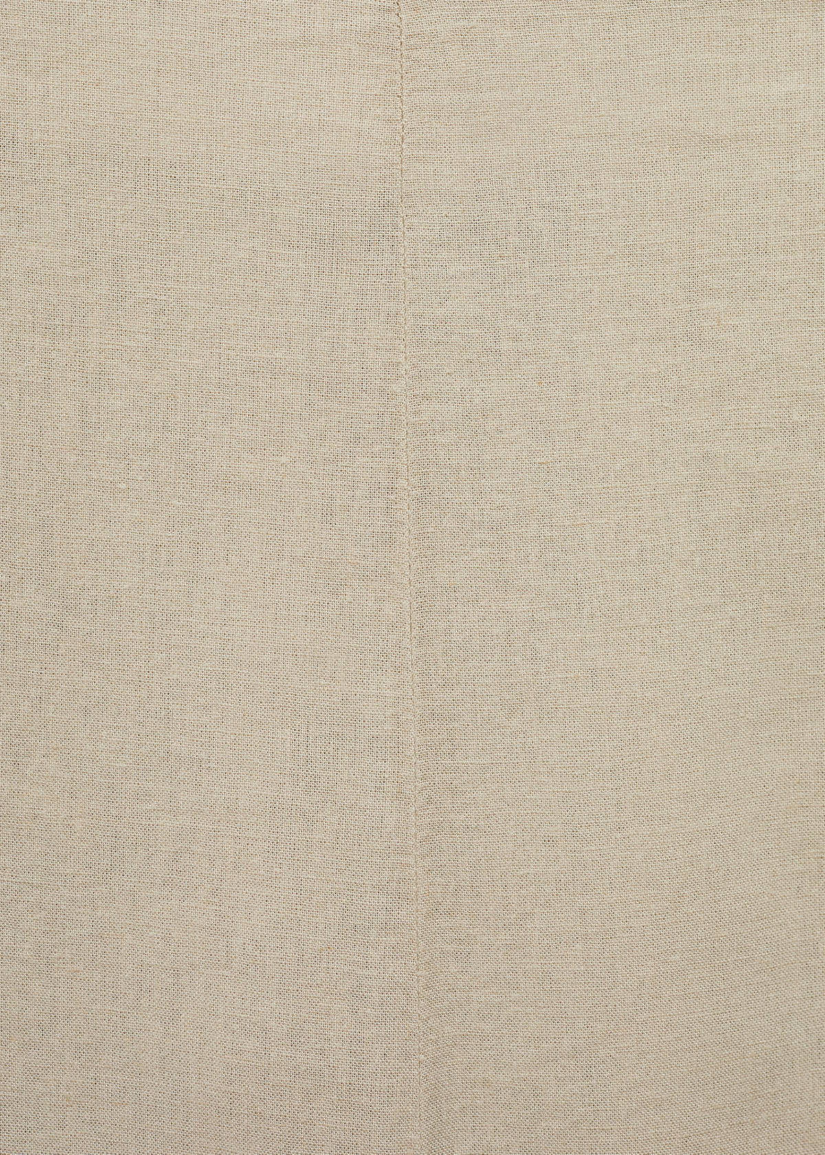 Wide leg linen trousers — Beige