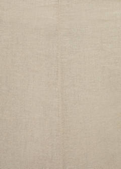 Wide leg linen trousers — Beige 5