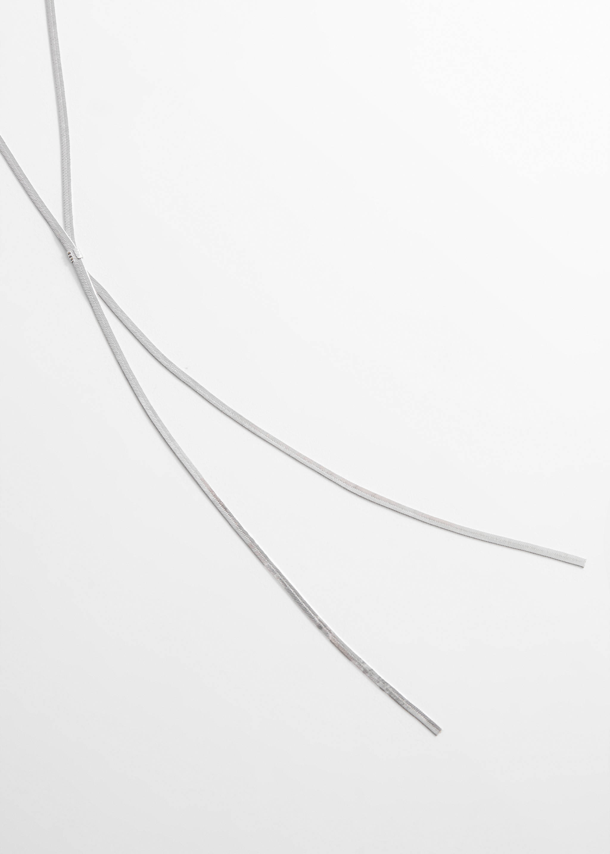 Collier long combiné - Plan moyen