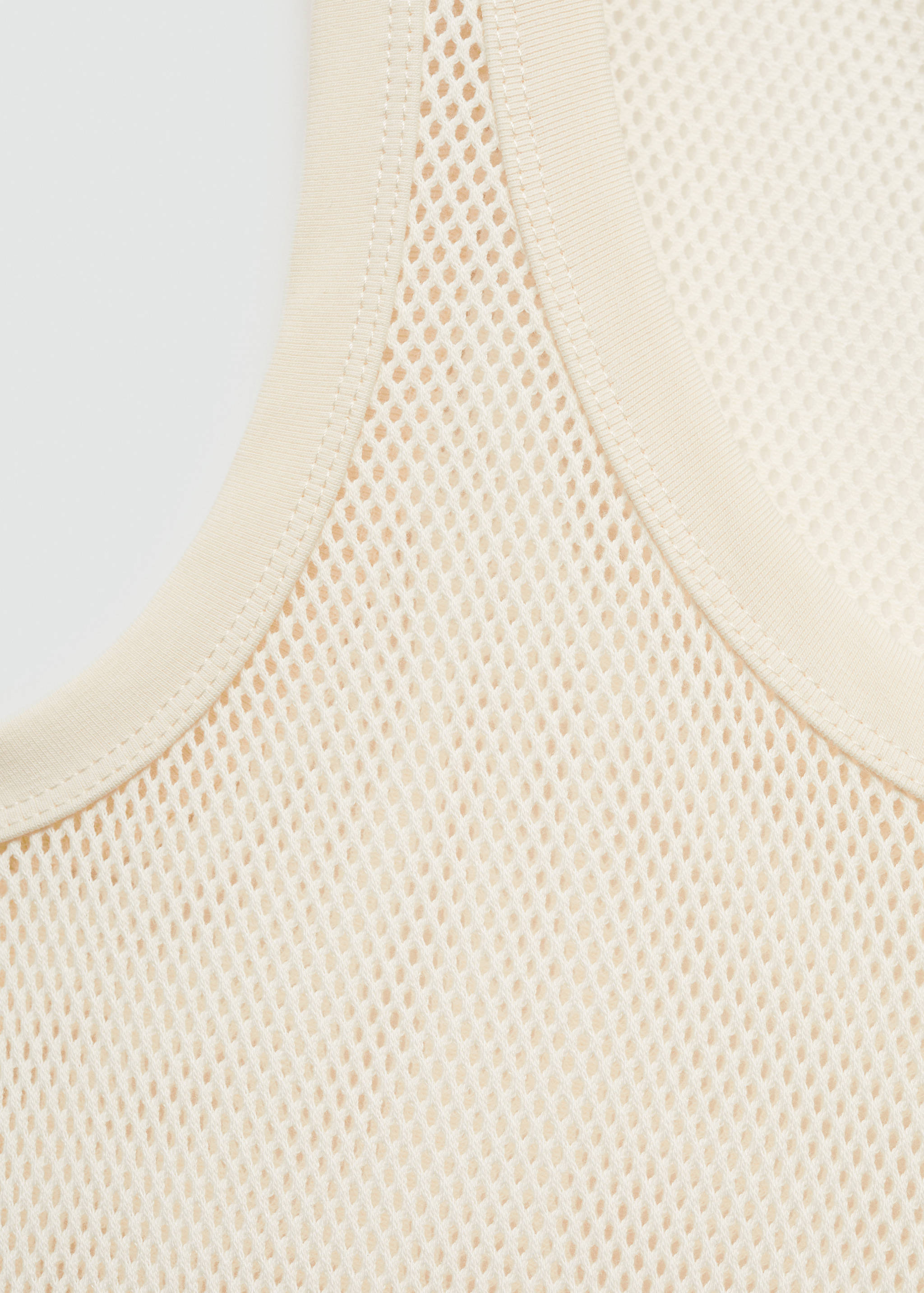 Knitted dress with lace pattern - Details of the article 8