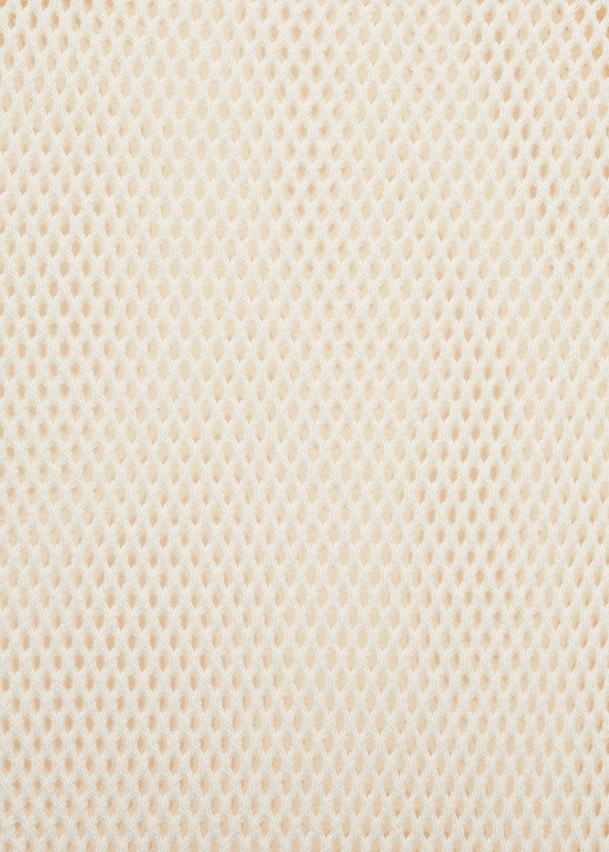Knitted dress with lace pattern - Details of the article 0