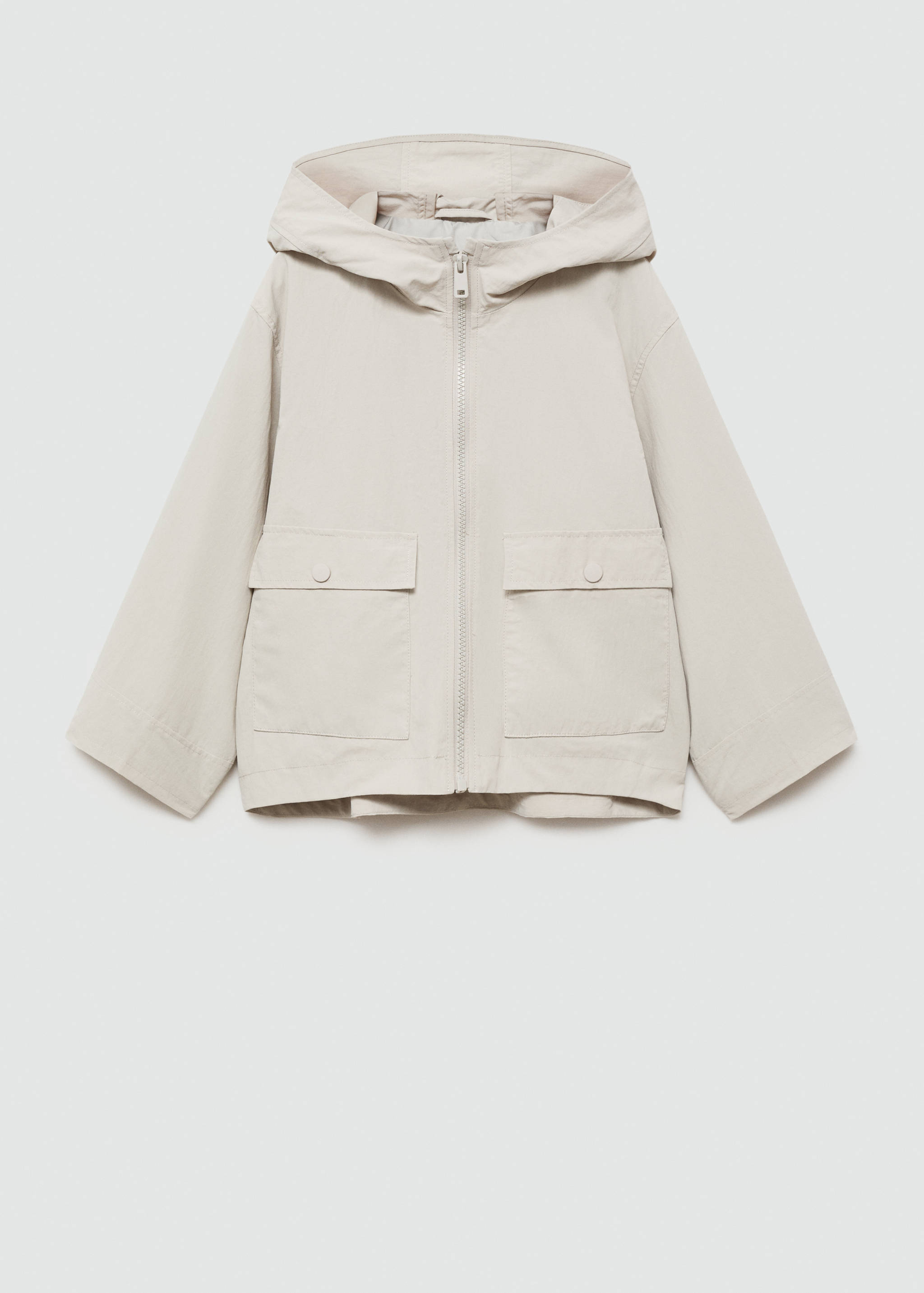 防水连帽夹克 - null