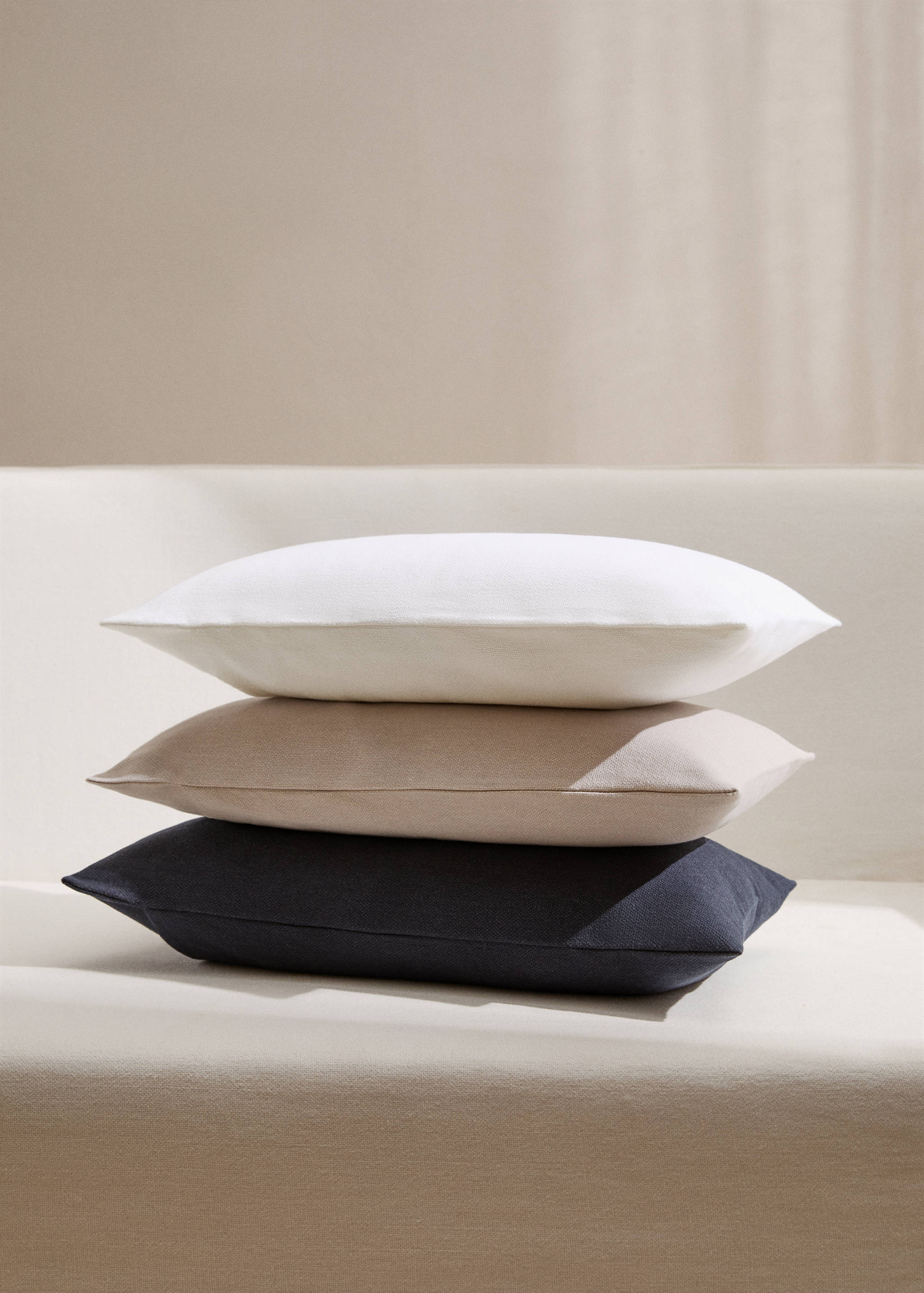 Cotton cushion cover 30x50cm - General plane