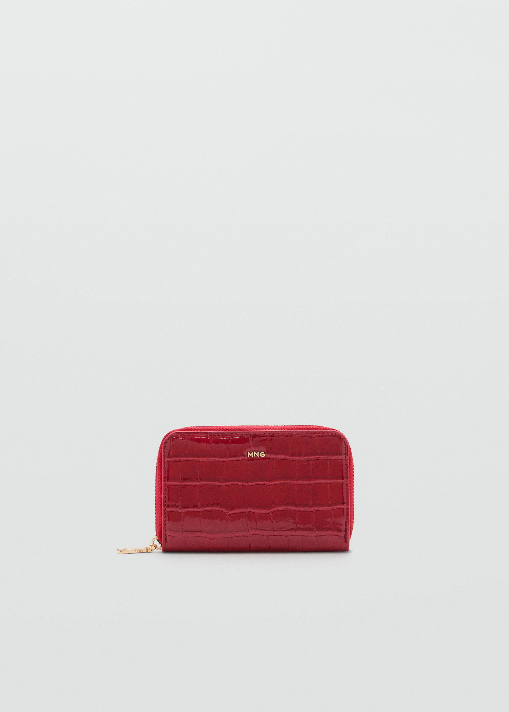 Porte-monnaie effet croco - Article sans modèle