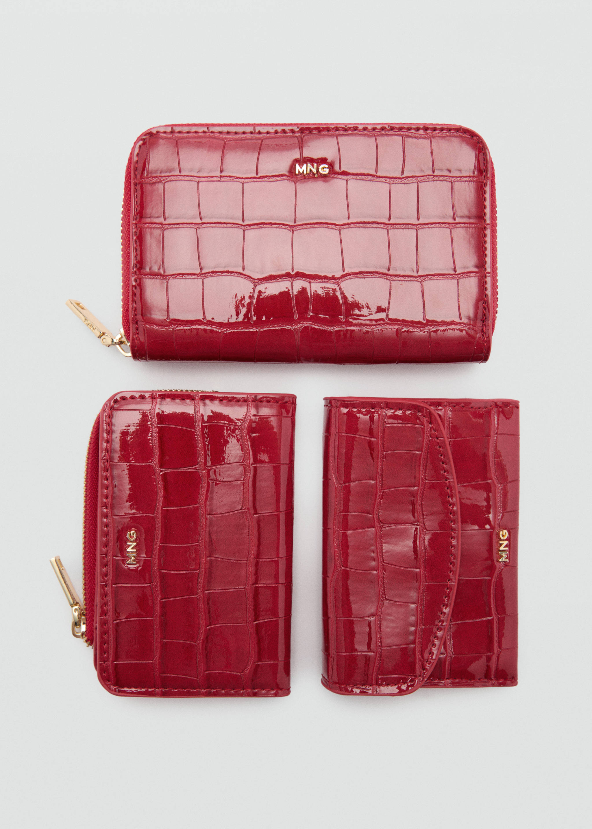 Porte-monnaie effet croco - Détail de l'article 2