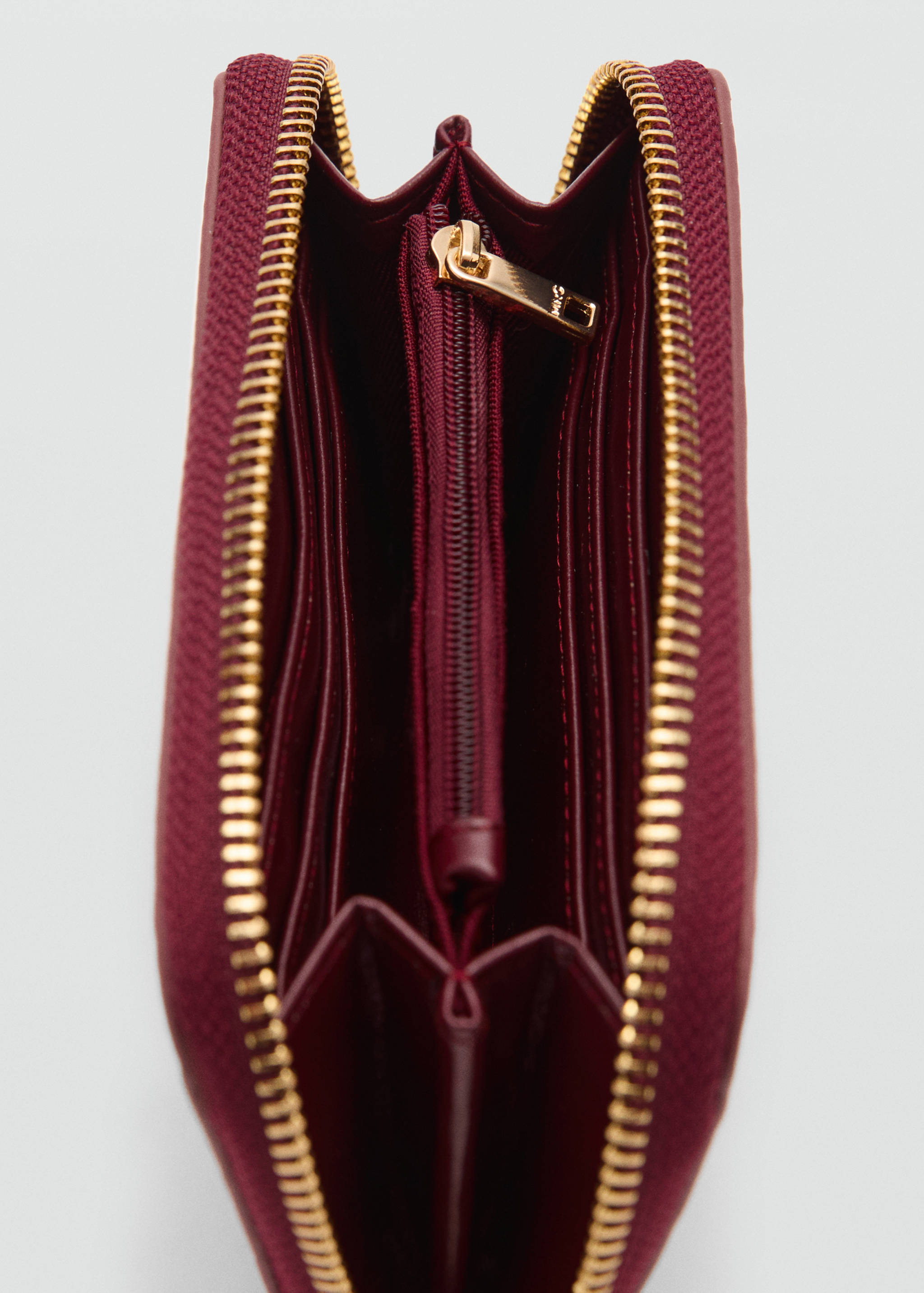 Porte-monnaie effet croco - Plan moyen