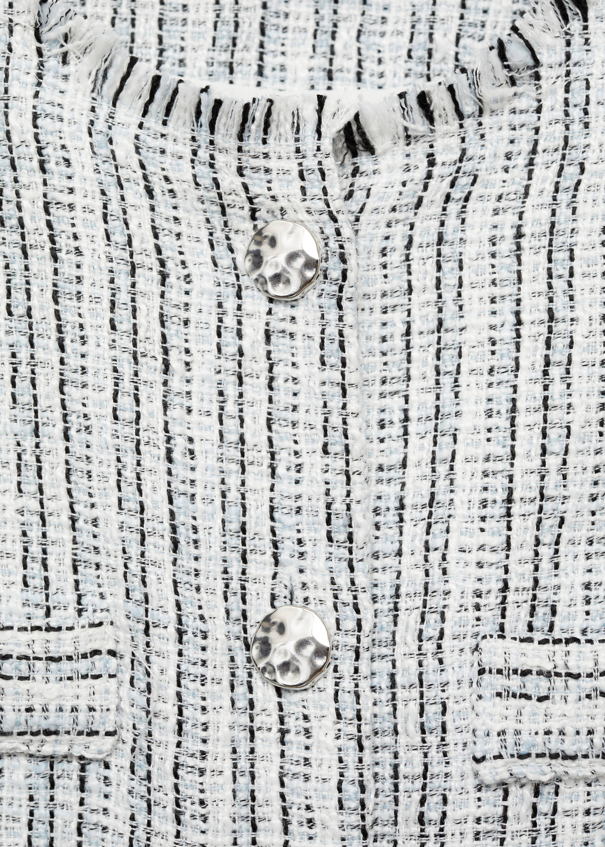 Robe tweed boutons - Détail de l'article 8