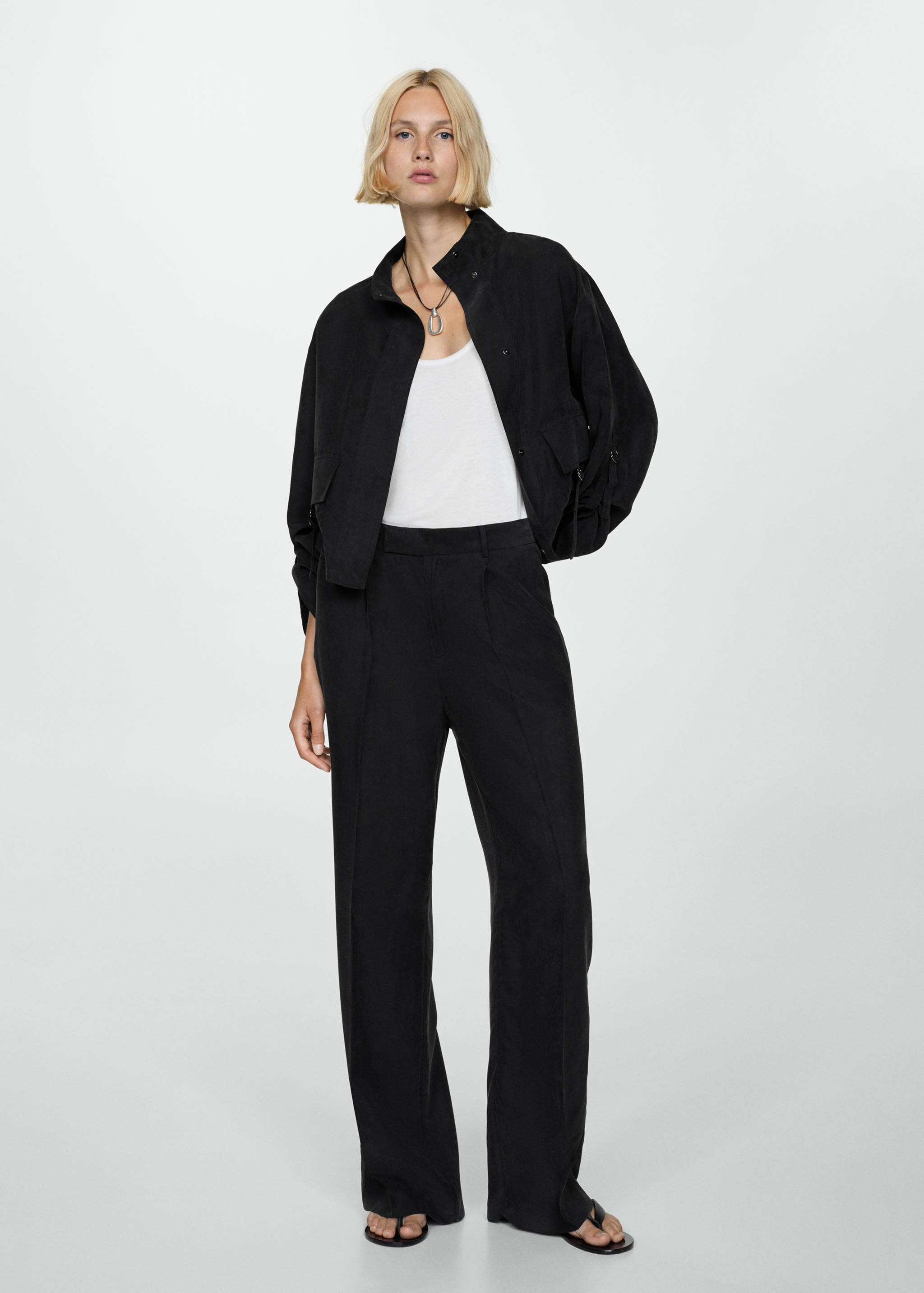 Veste poches boucles - Plan général