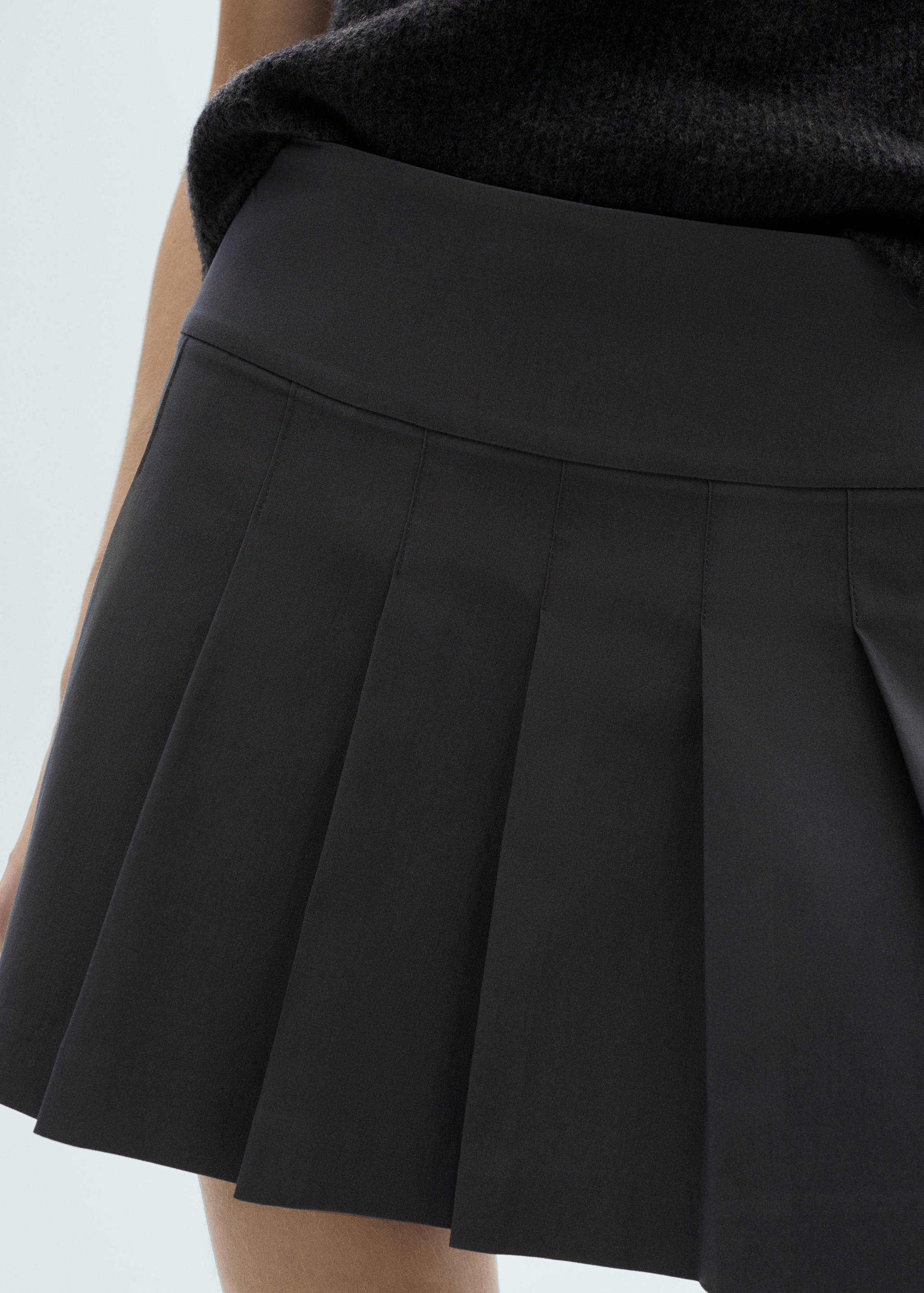 Pleated mini-skirt - Details of the article 6