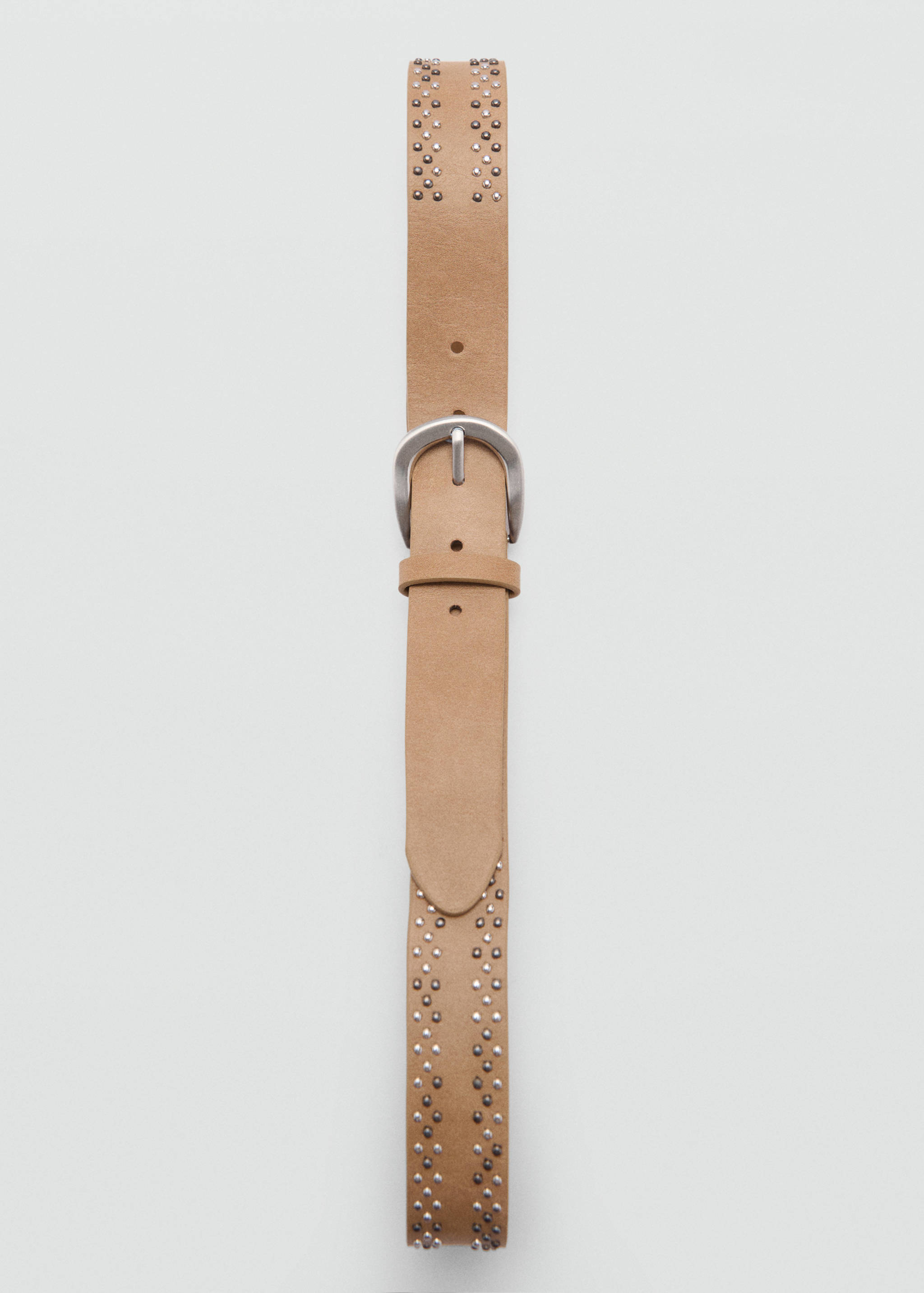 Ceinture en cuir et perles - Détail de l'article 1