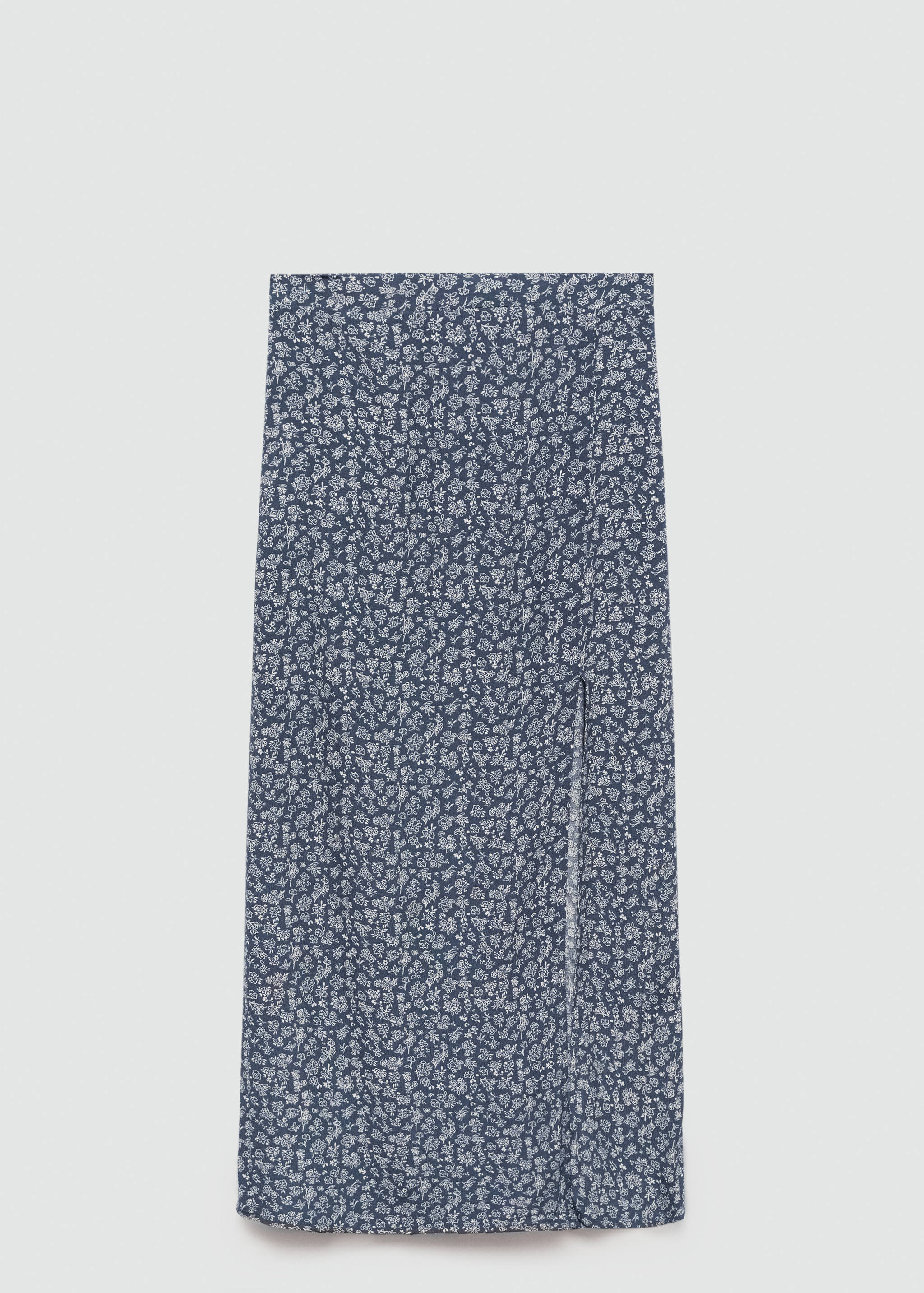 Falda midi floral - Artículo sin modelo