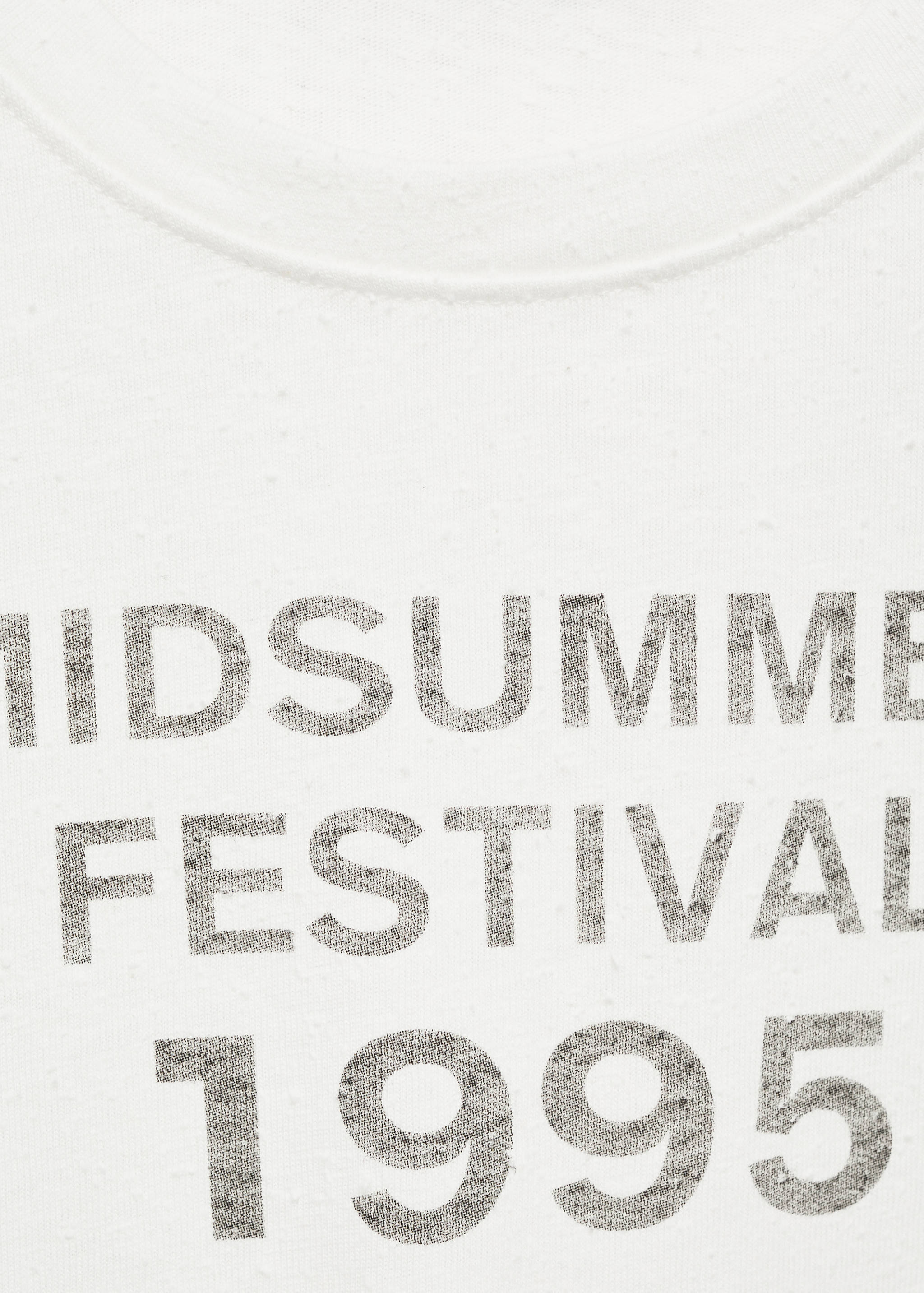 Printed cropped t-shirt - Details of the article 8