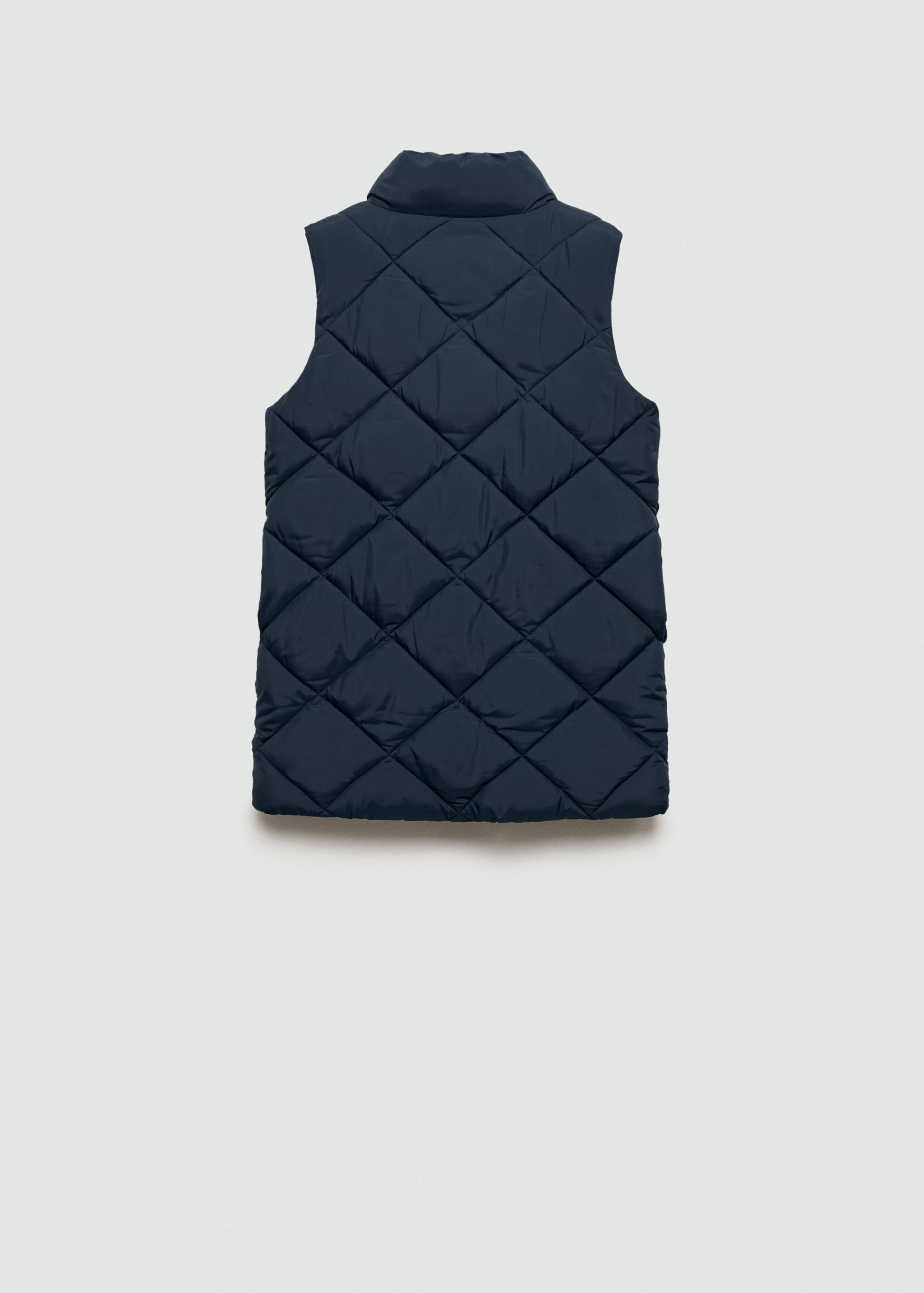 Long puffer vest - Reverse of the article