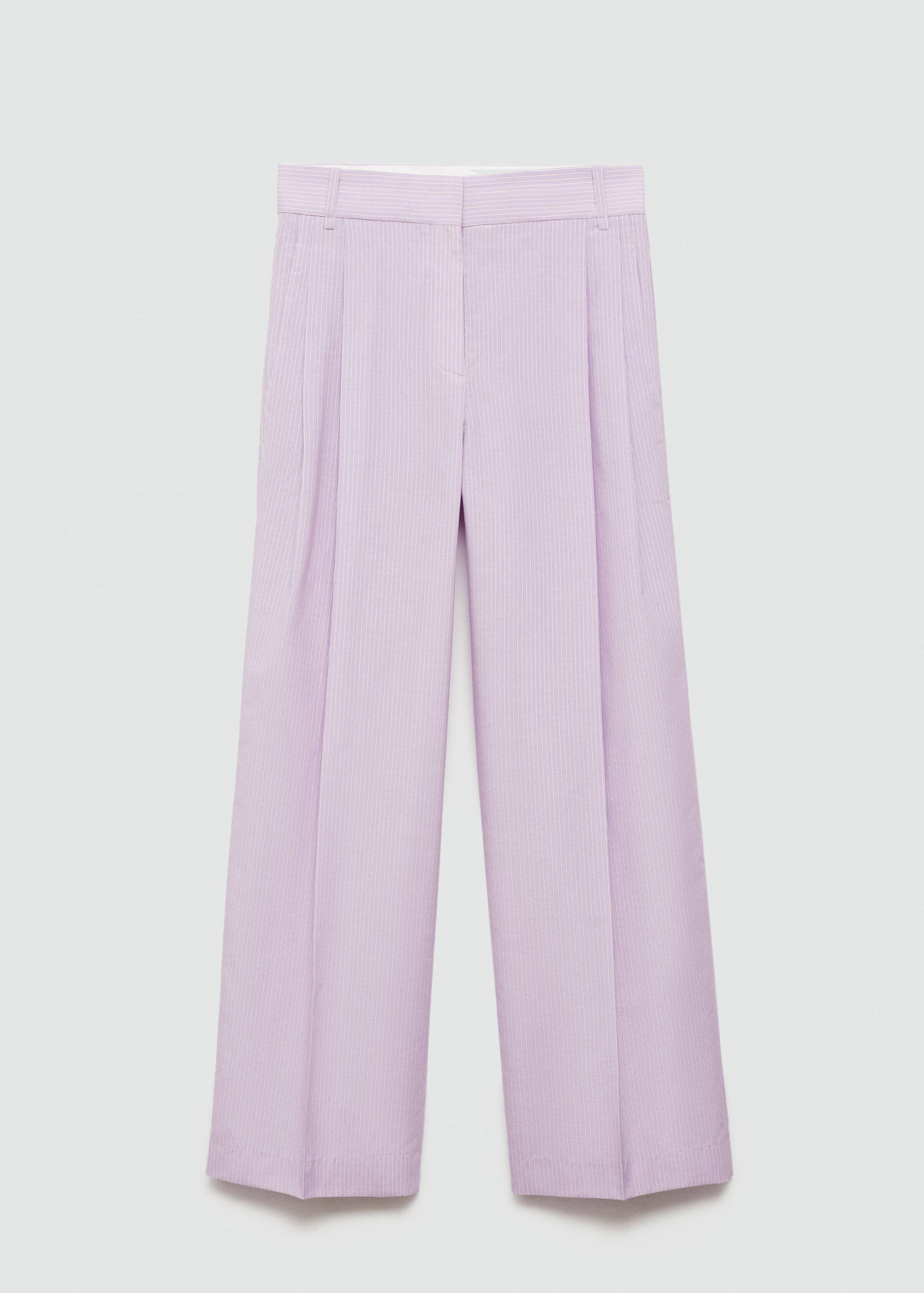 Striped wide leg pants - Article without model