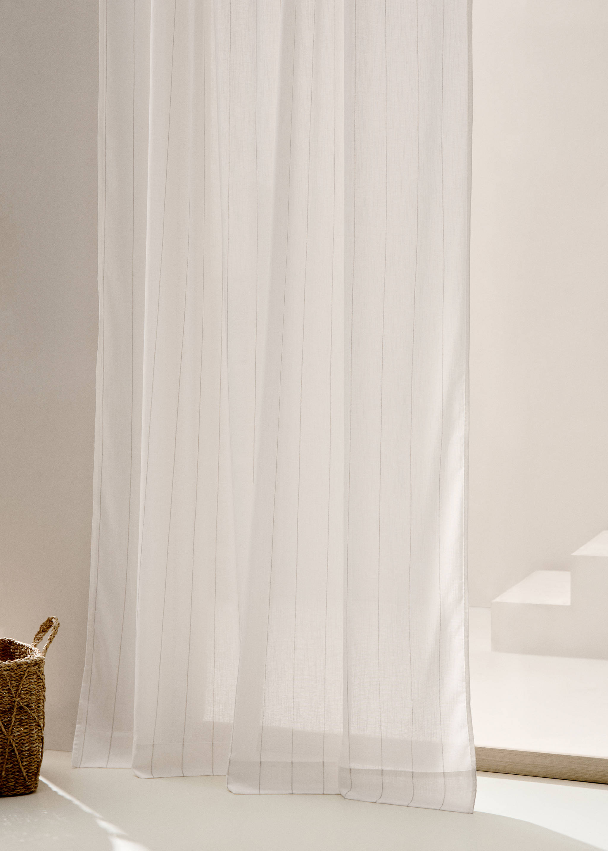 Tenda cotone righe - Piano generale