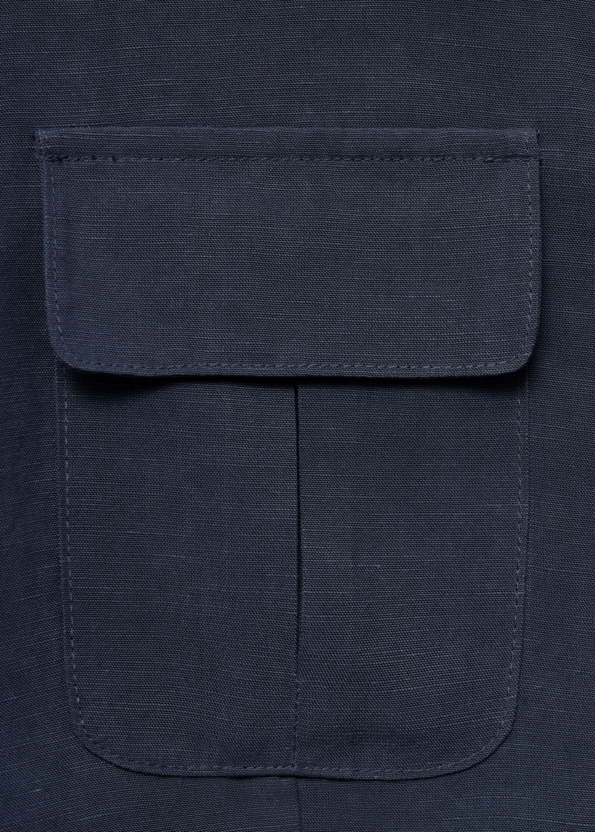 Lyocell cropped shirt - Details of the article 0