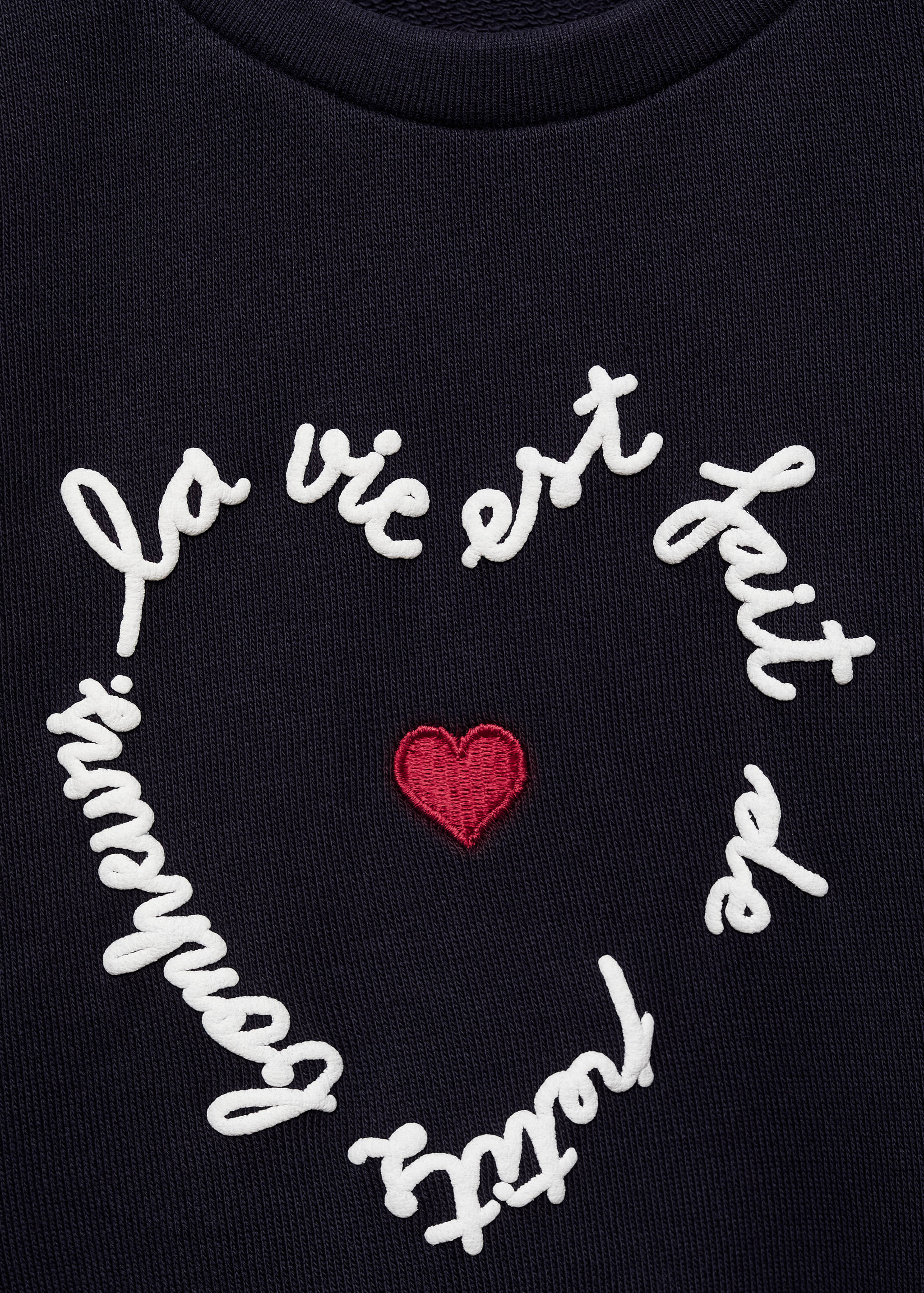 Embroidered printed hoodie - Details of the article 8